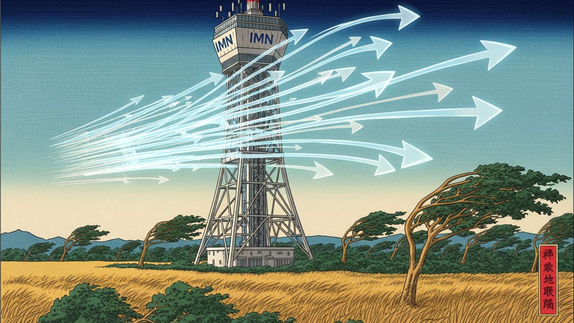 Poderosos vientos azotarán Guanacaste y el Valle Central