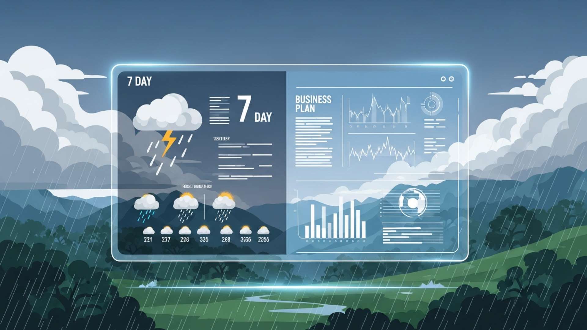 La previsión de lluvias para el fin de semana pone en alerta a las empresas