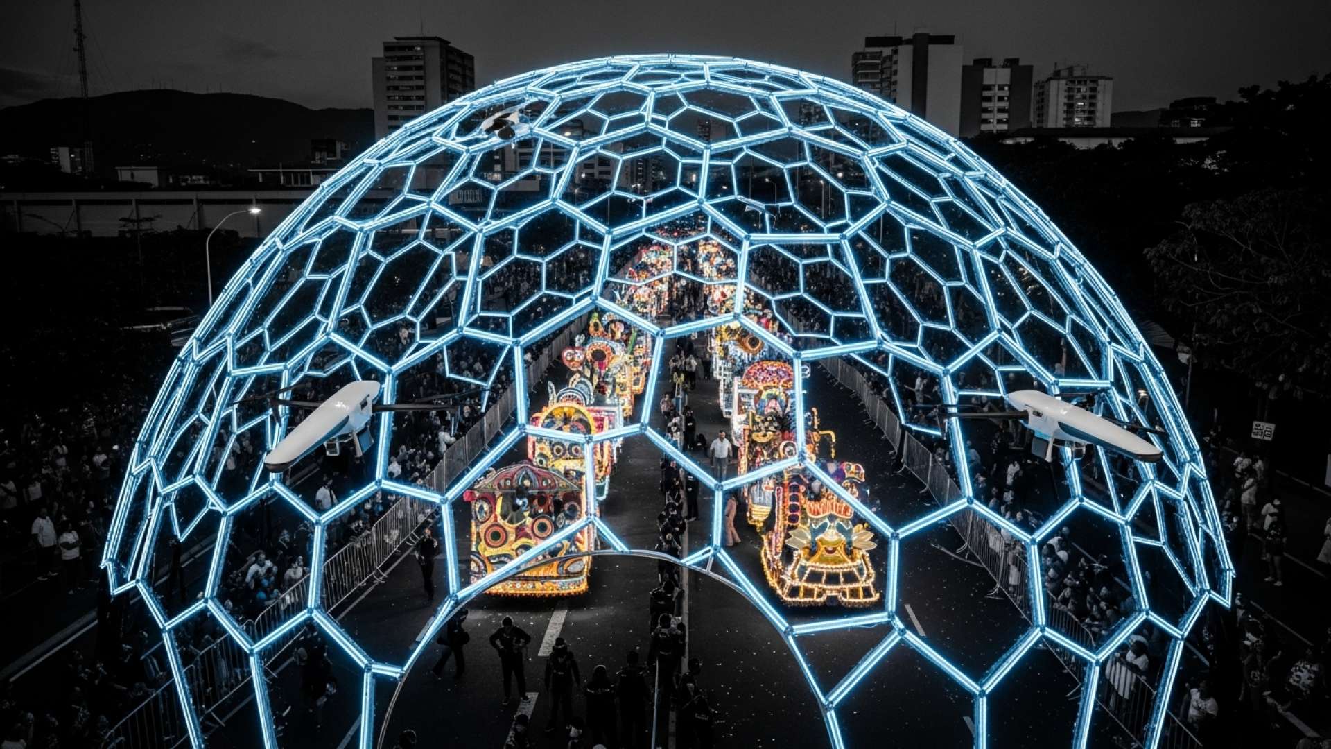 San José refuerza el Festival de la Luz con medidas de seguridad sin precedentes