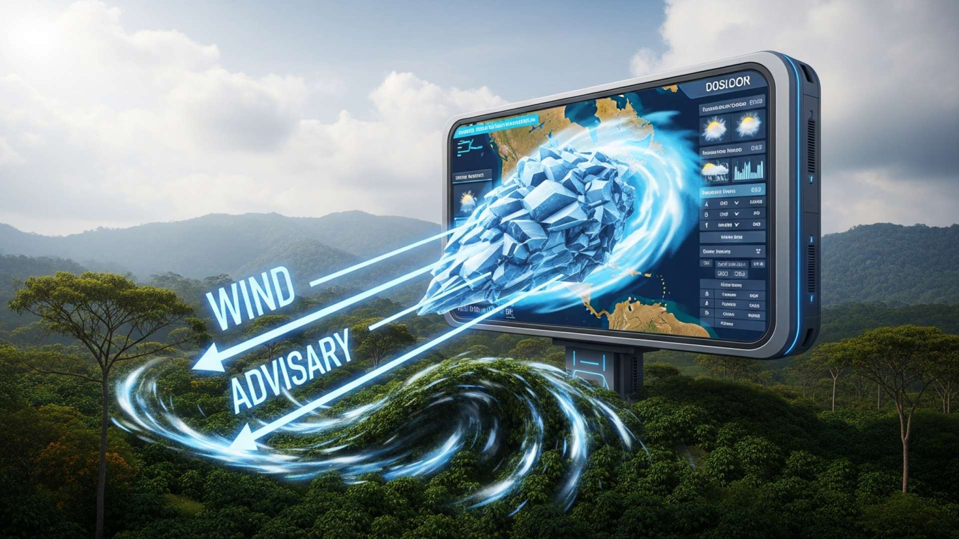 Un sexto frente frío azota Costa Rica con viento y lluvia