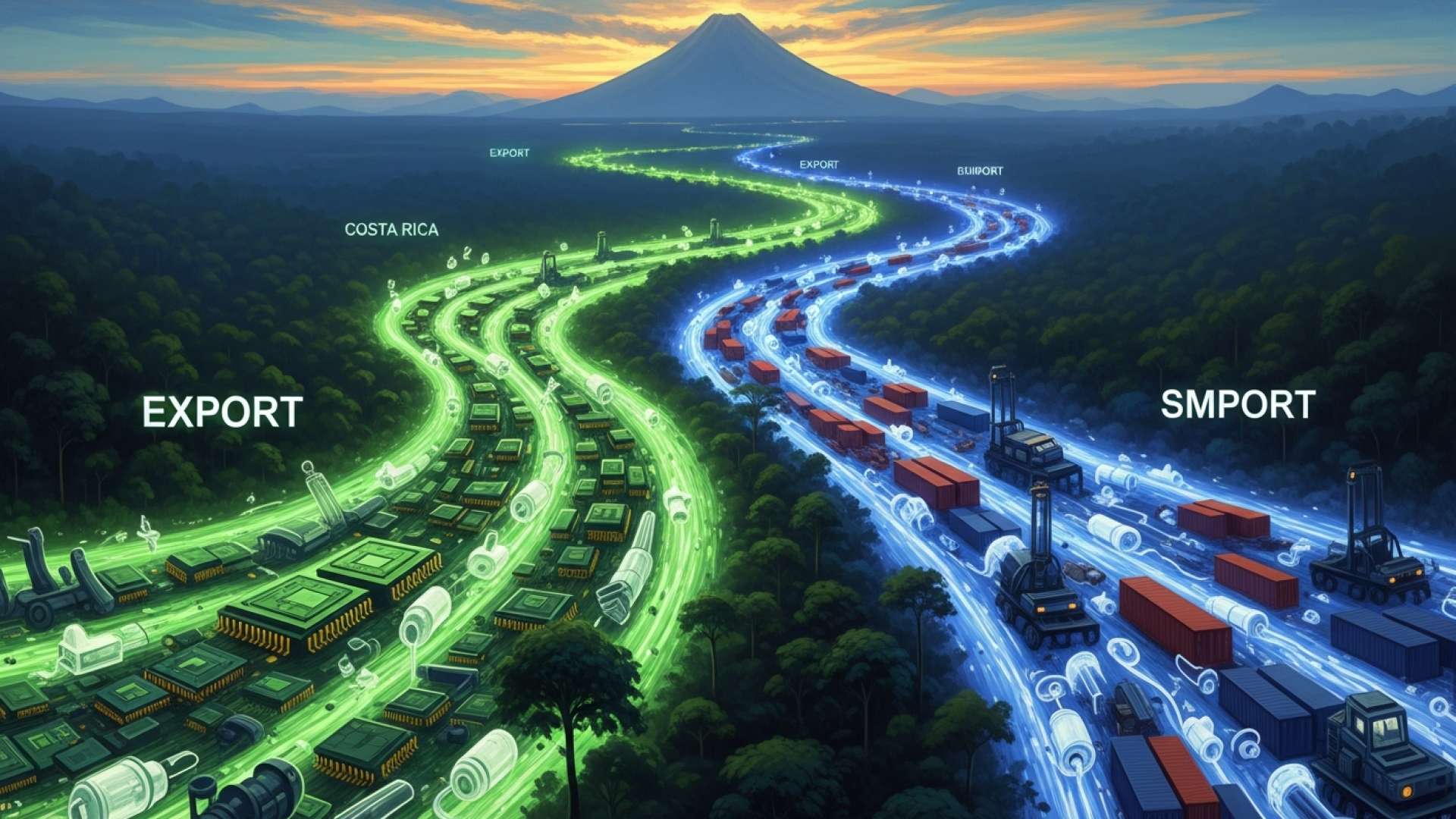 Las exportaciones de zonas especiales reducen el déficit comercial costarricense