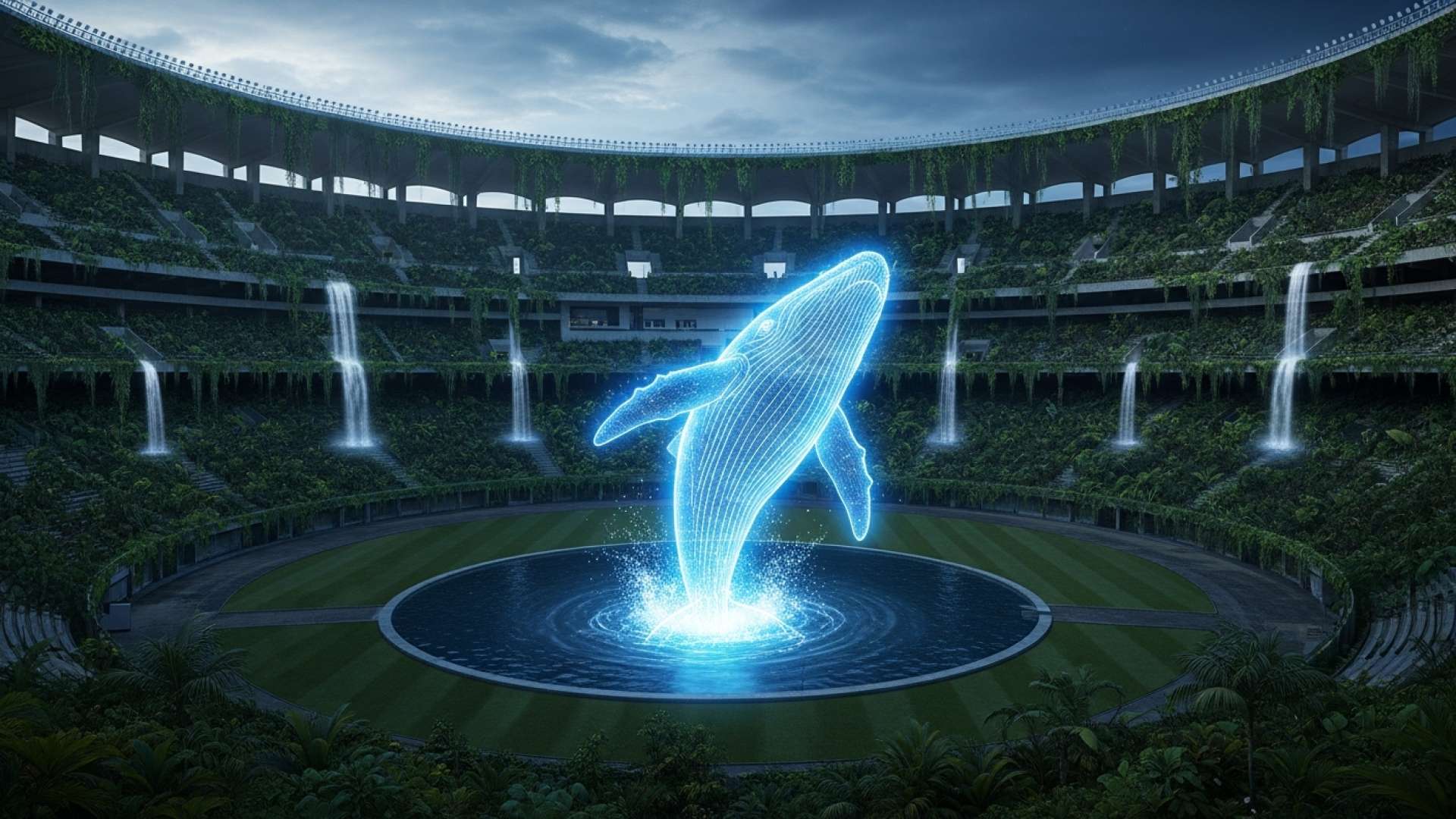 Espectacular circo acuático en San José