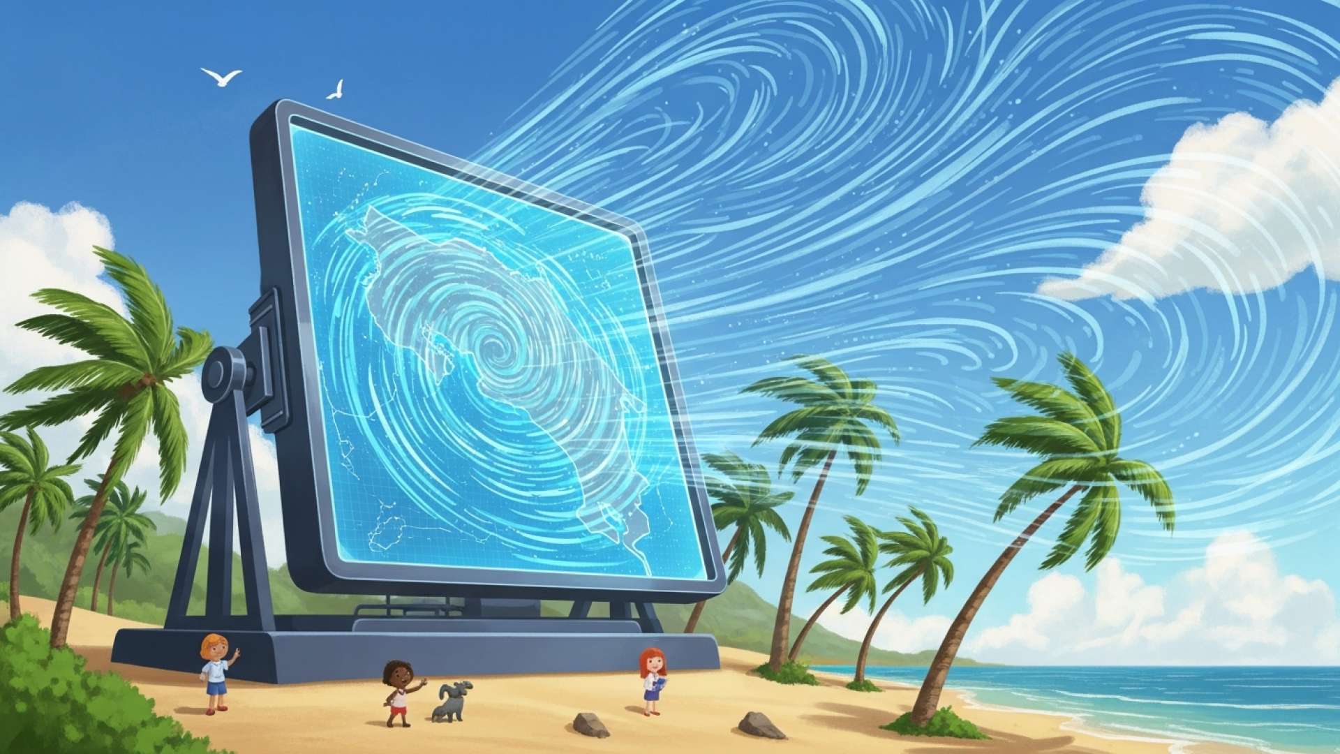 Fuertes ráfagas de viento azotarán Costa Rica este domingo