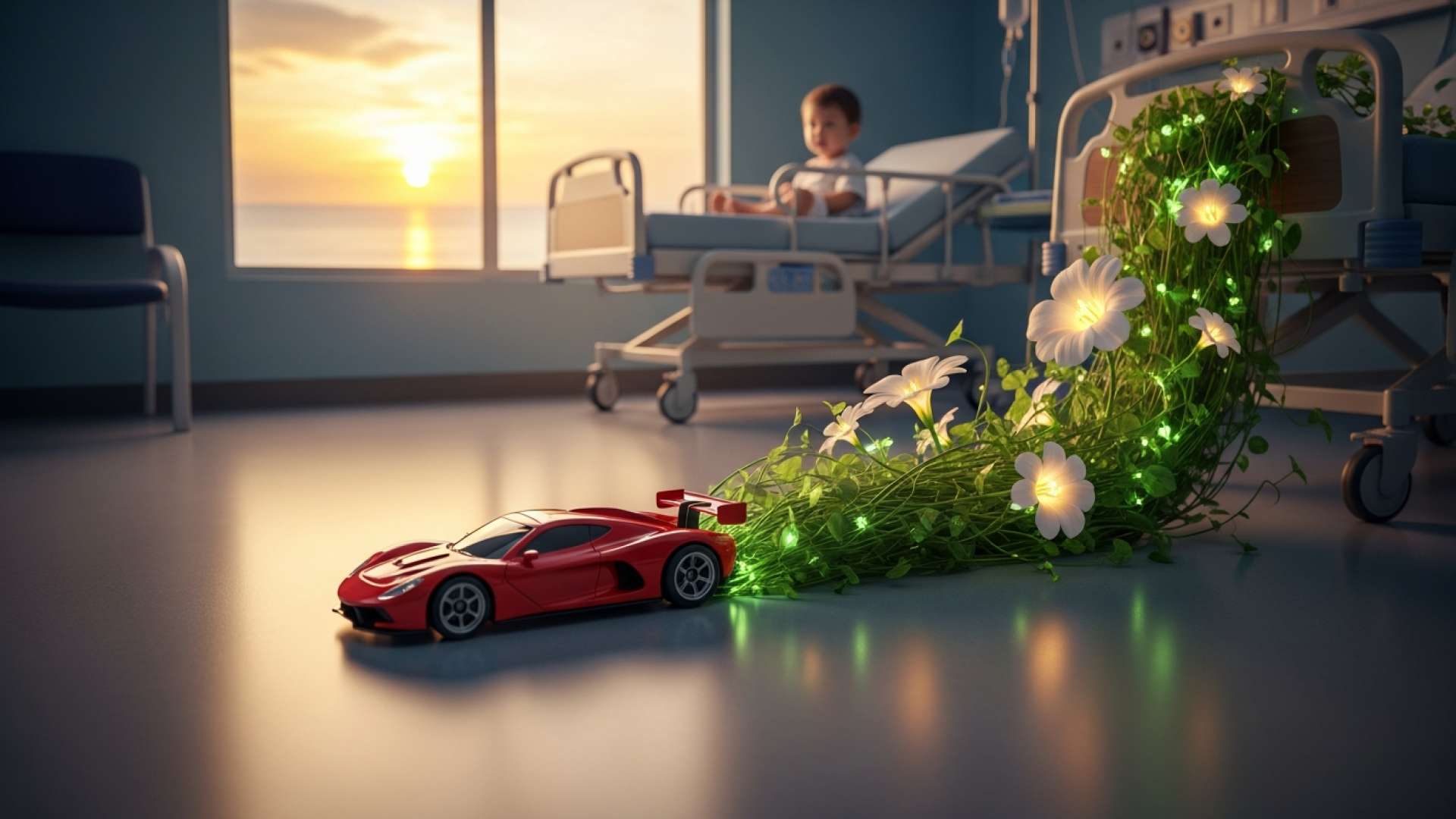 Los coches de juguete transforman la experiencia quirúrgica de los niños de Puntarenas