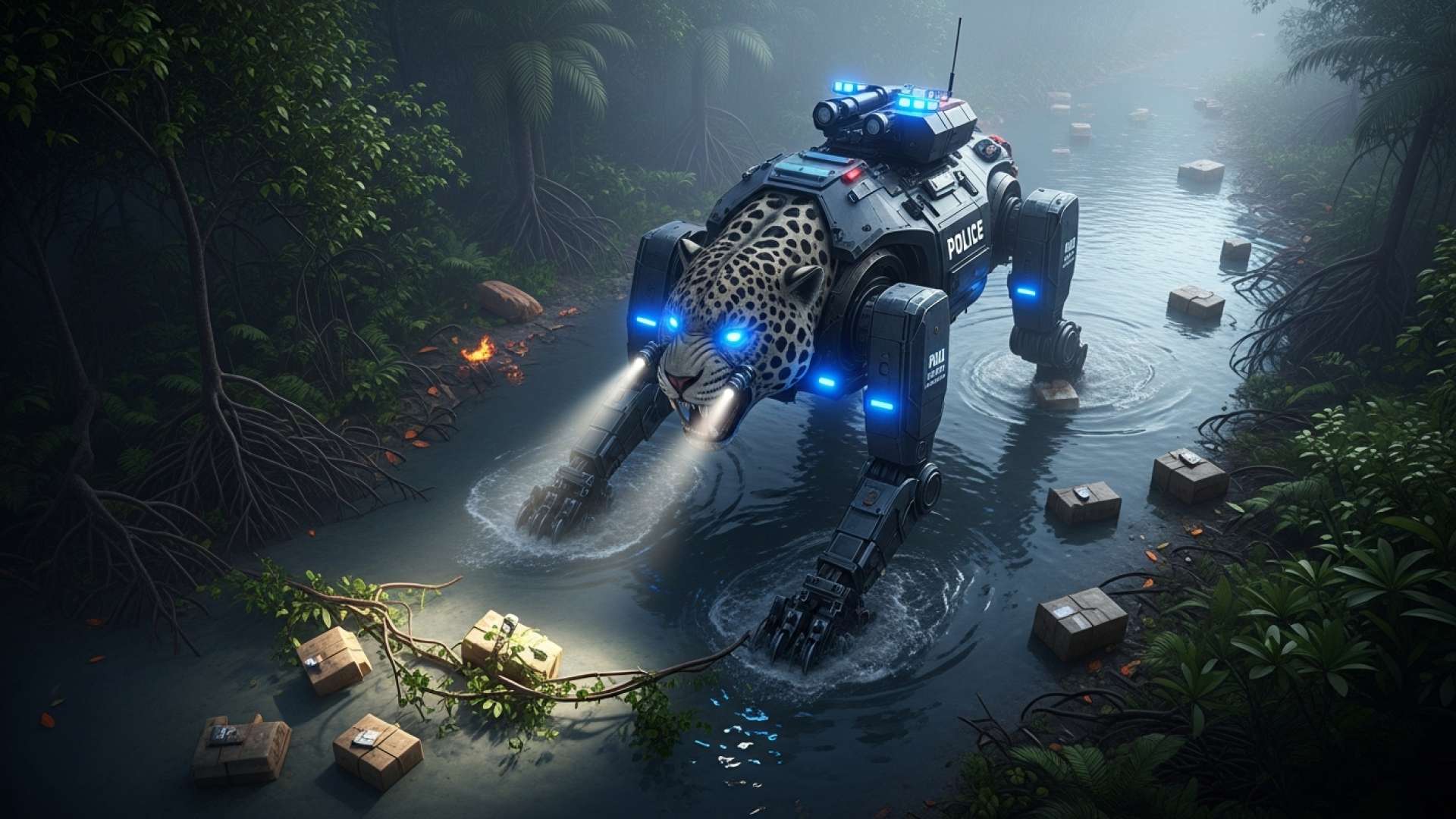 Dos detenidos en una redada antidroga en Hone Creek