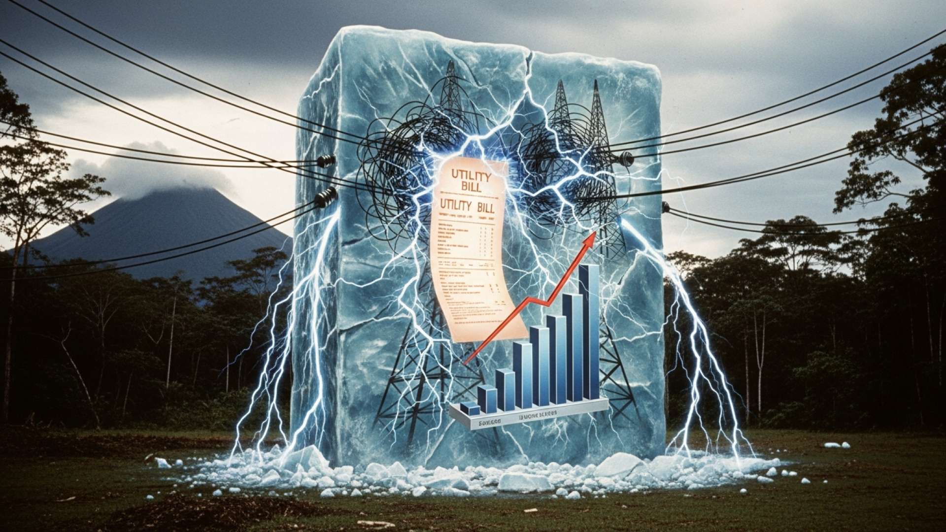 Recortes generalizados de las tarifas eléctricas en Costa Rica a partir de enero