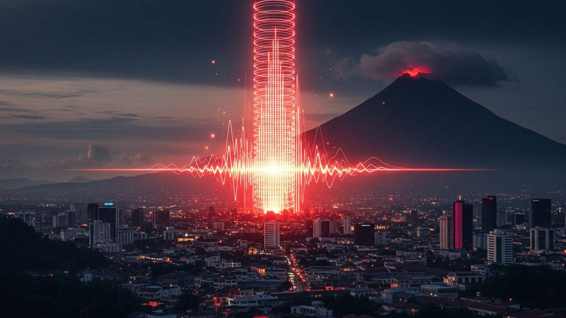 La capital, sacudida por un leve temblor vespertino