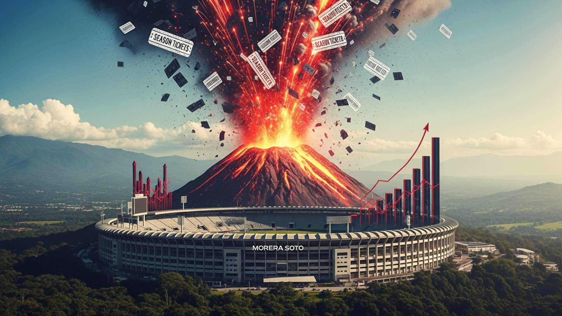 La fiebre del campeonato llena todos los asientos del estadio de Alajuelense