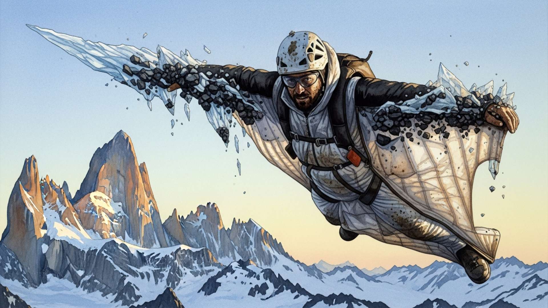 El polémico salto de la cumbre de Fitz Roy enciende el debate