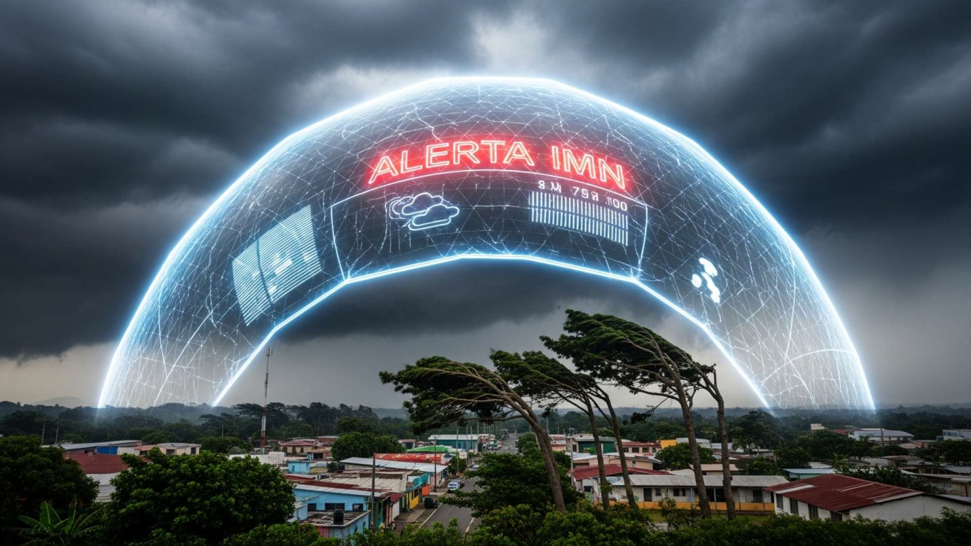 Costa Rica se prepara para peligrosos vientos fuertes