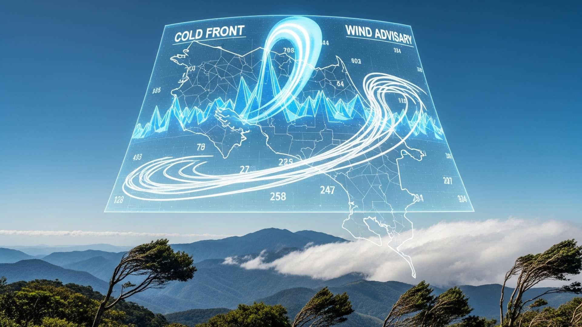 Costa Rica se prepara para los potentes vientos del frente frío nº 9