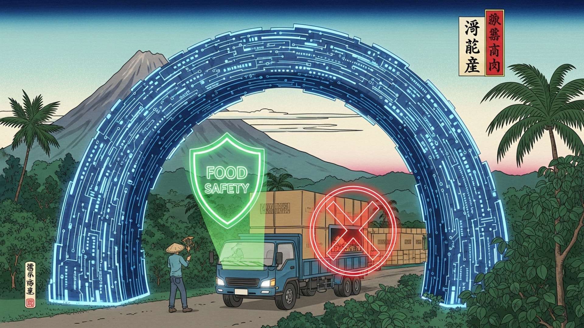 Costa Rica despliega una nueva tecnología para asegurar la cadena de suministro de alimentos