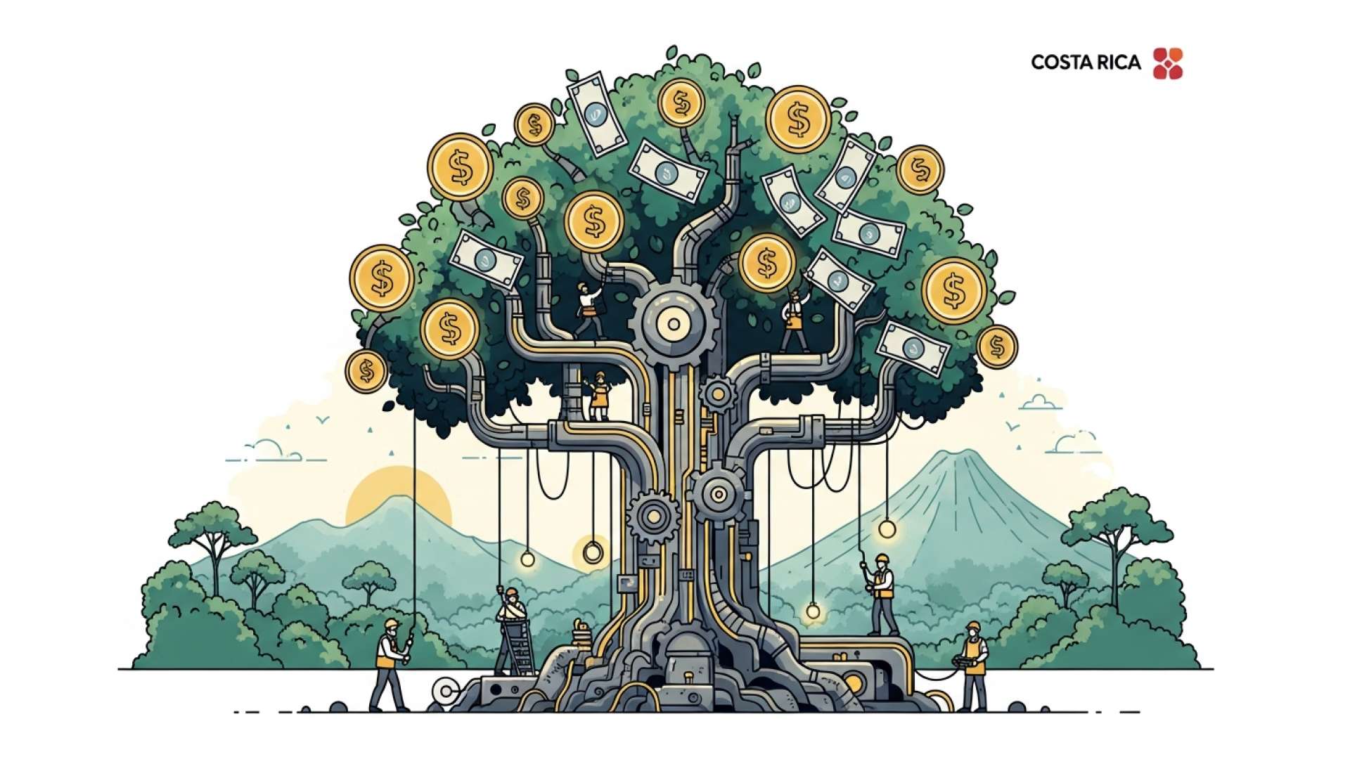 Costa Rica aprueba la menor subida del salario mínimo en cuatro años