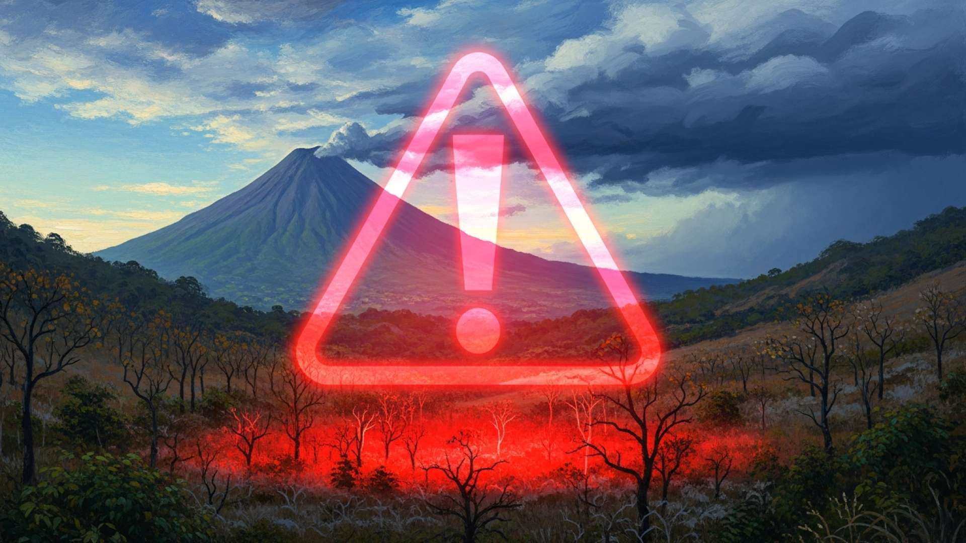 Alerta máxima en Costa Rica por el riesgo de incendios forestales debido a los fuertes vientos