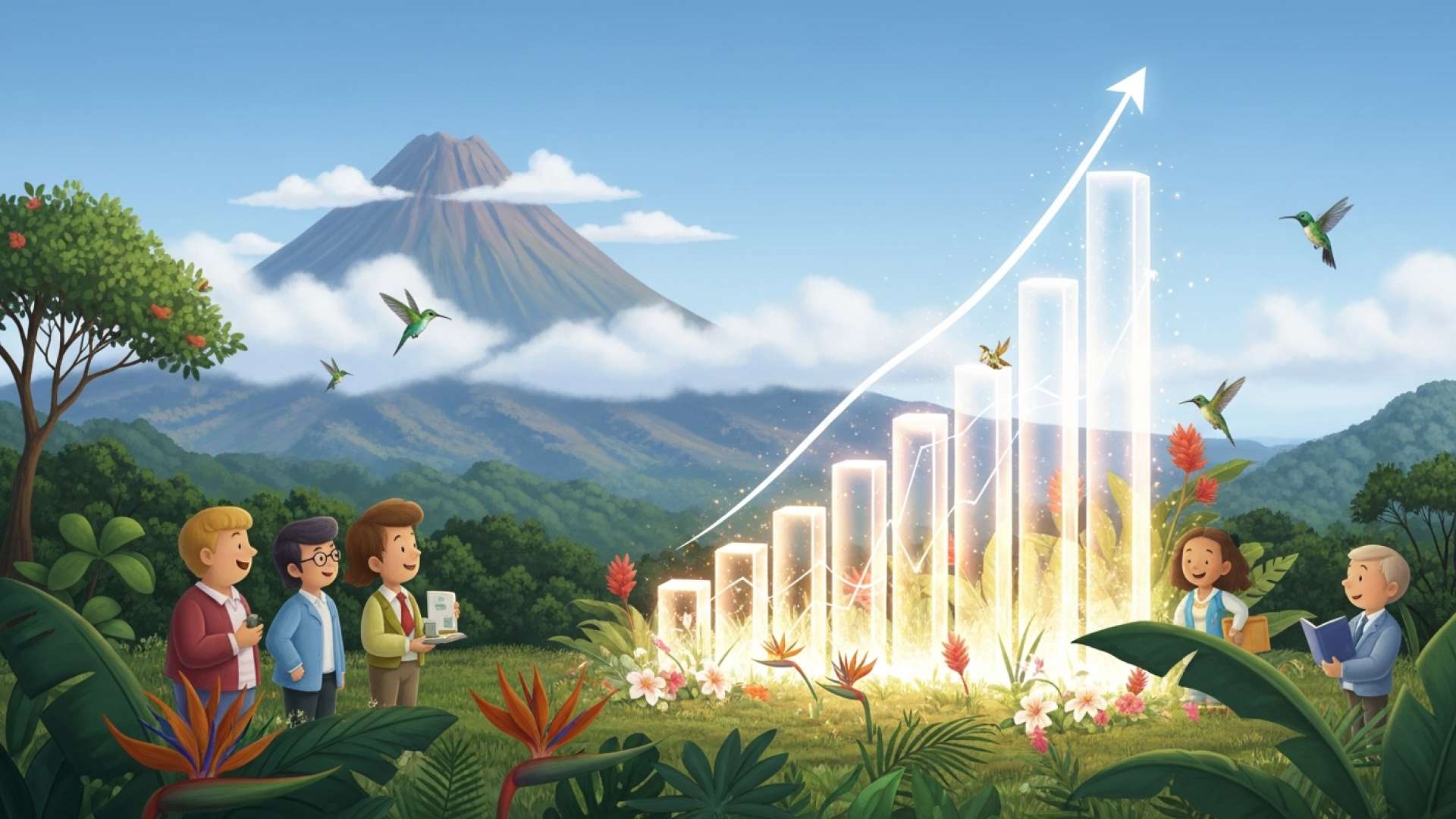 Costa Rica se prepara para una expansión económica del 4,5% en 2026