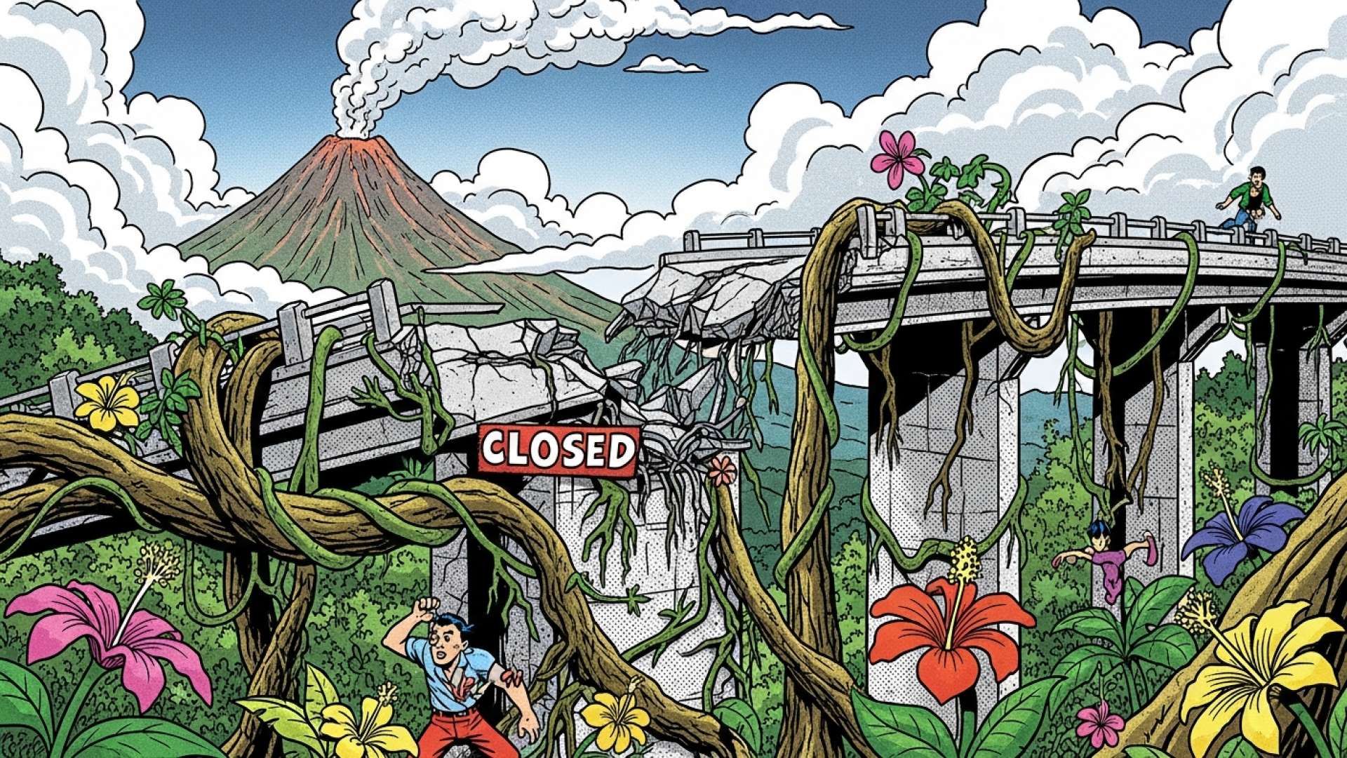 Critical Bridge Failure Shuts Down Poás Volcano Access