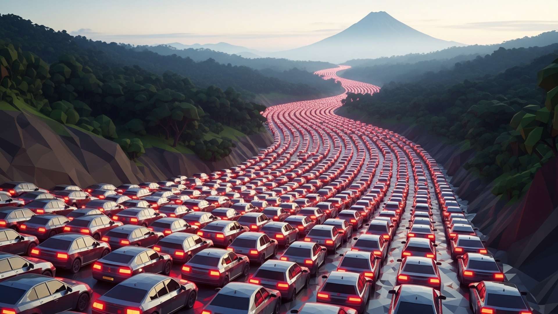 Un accidente a primera hora de la mañana paraliza el tráfico en San José