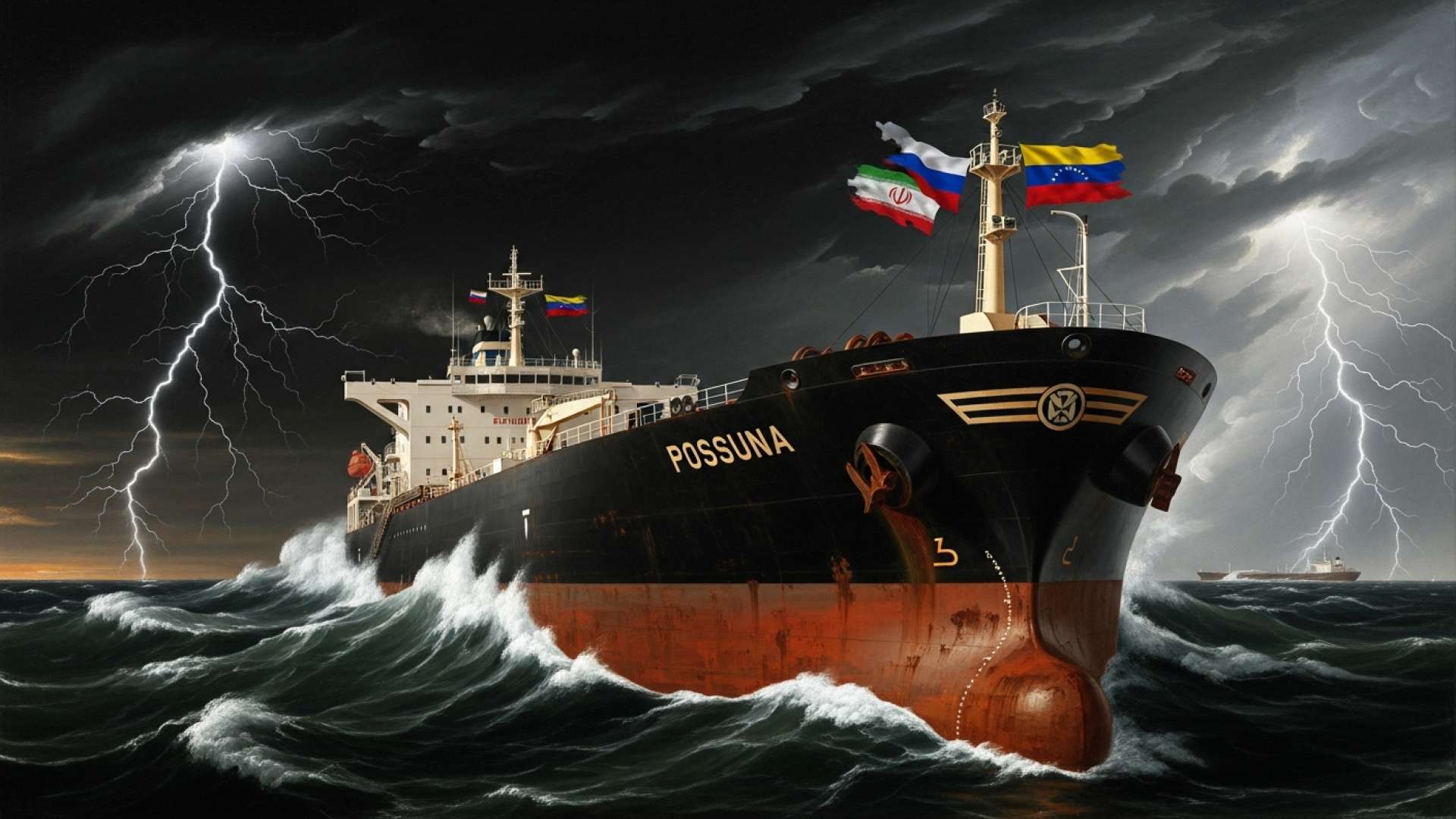 Desaparece un petrolero ruso incautado por EE.UU. y aumenta la tensión mundial