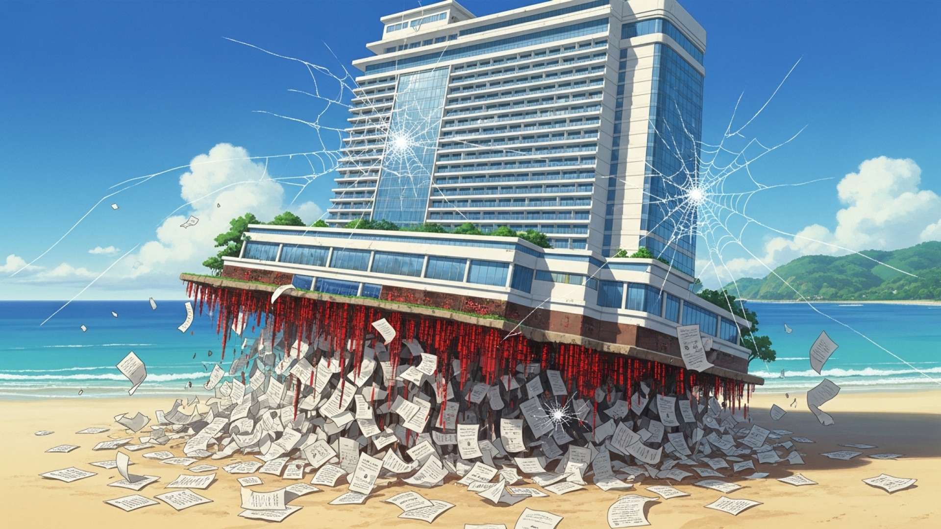 El BCR se enfrenta a un escándalo inmobiliario de 70 millones de dólares y convoca a inversores