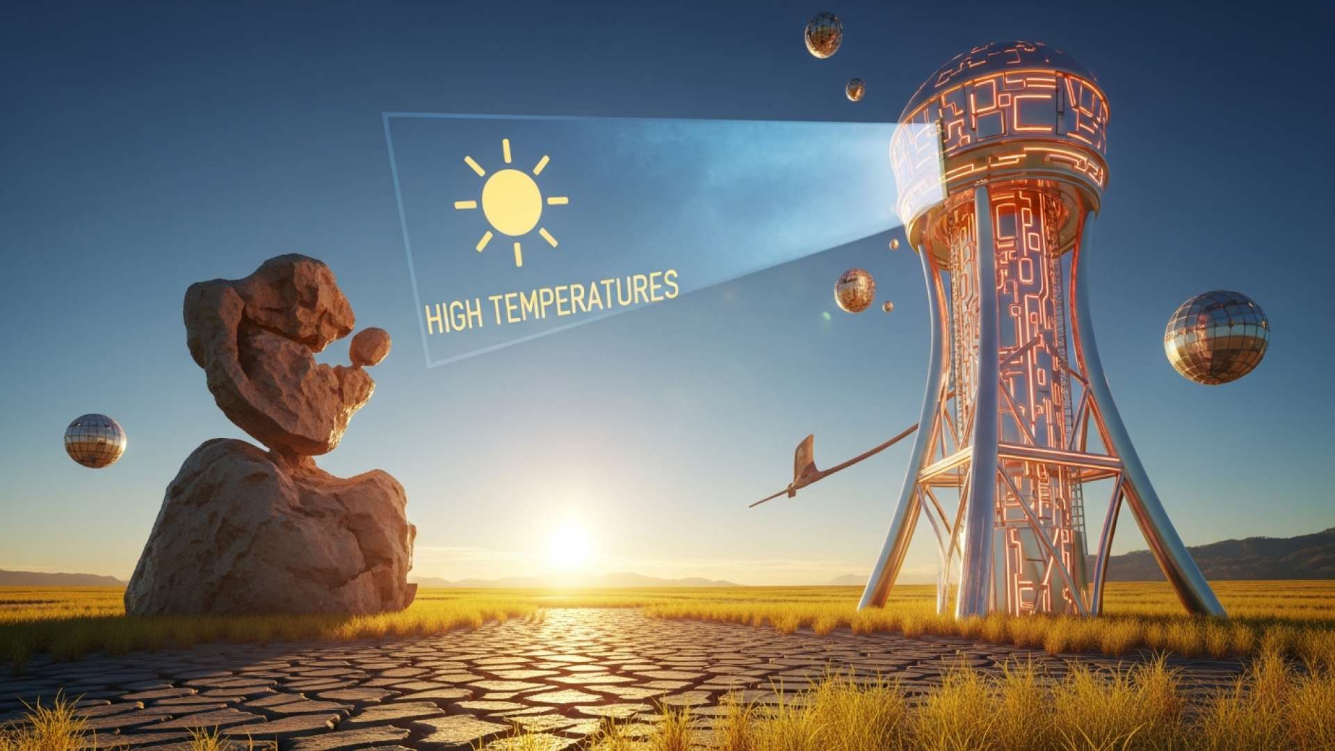 El país se prepara para una ola de calor en un clima seco