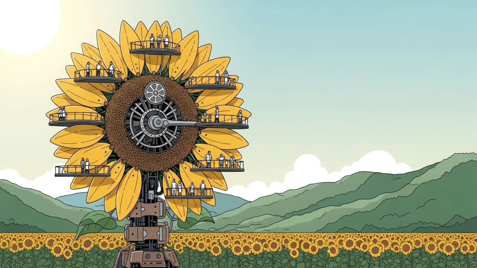 Pital Sunflower Farm se prepara para una deslumbrante temporada 2026