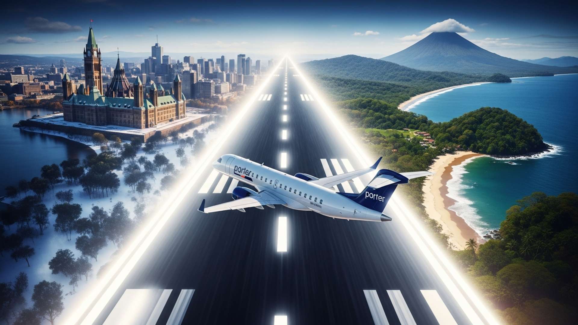 Porter Airlines amplía su puerta de entrada a Guanacaste con una nueva ruta a Ottawa