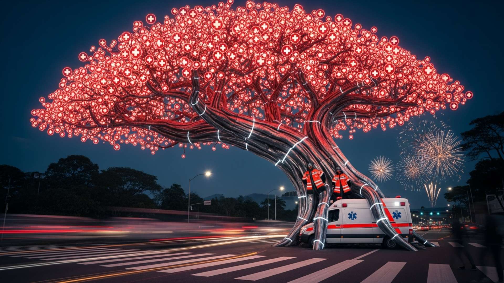 La Cruz Roja se enfrenta a un incidente grave cada 24 minutos al comenzar el nuevo año