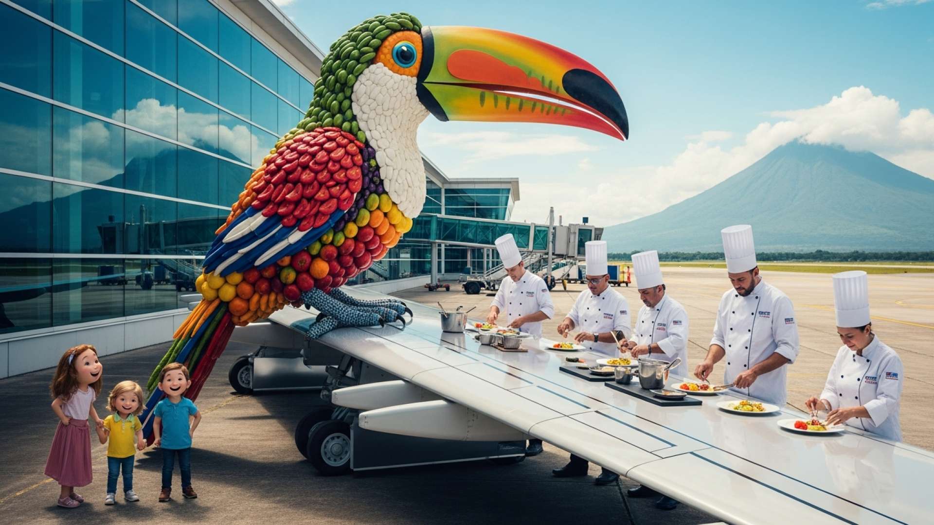 El aeropuerto de SJO enciende la escena culinaria con el concurso Chefs Unlimited