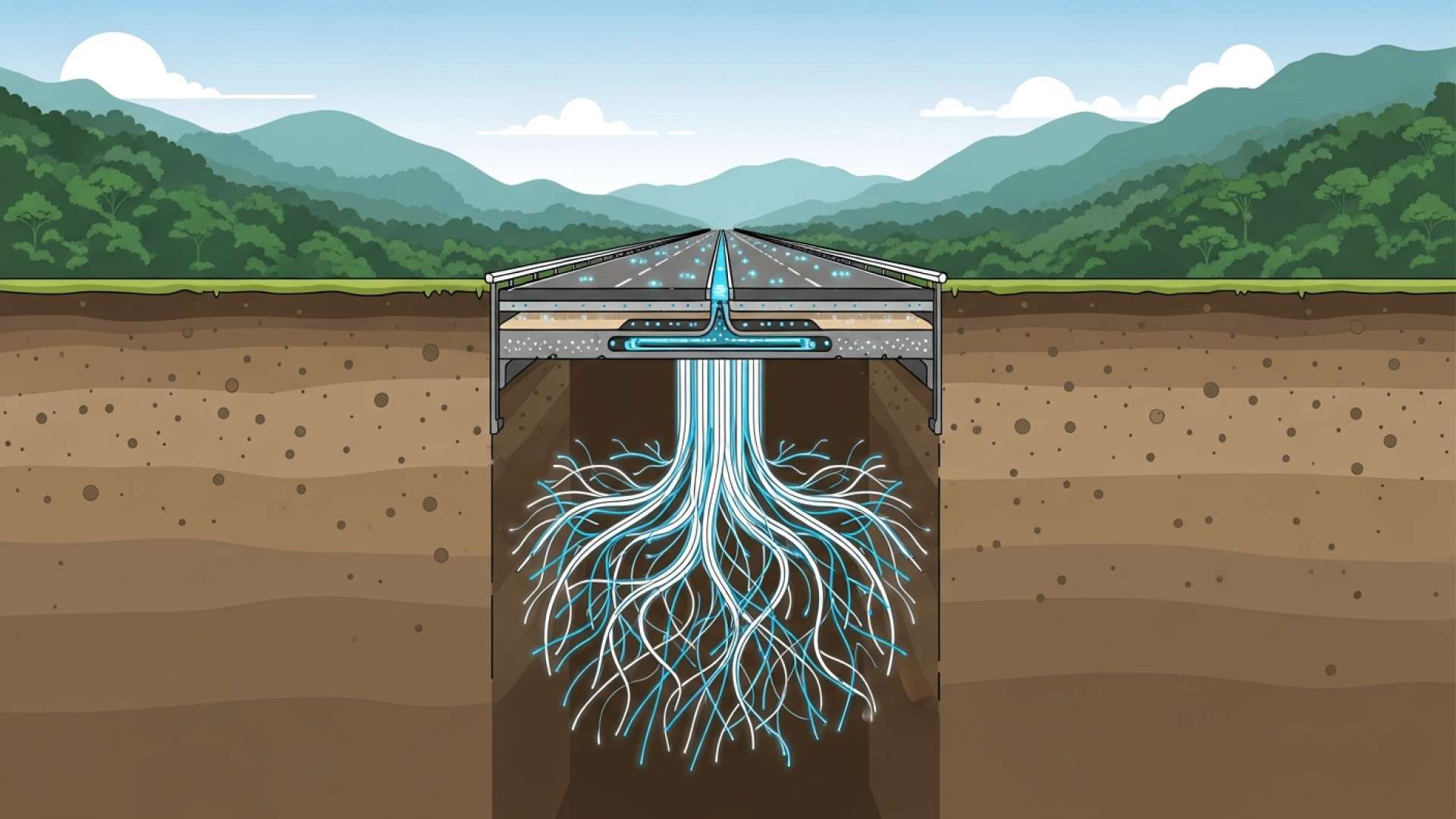 Las carreteras nacionales, sólidas pero resbaladizas, suponen un riesgo importante