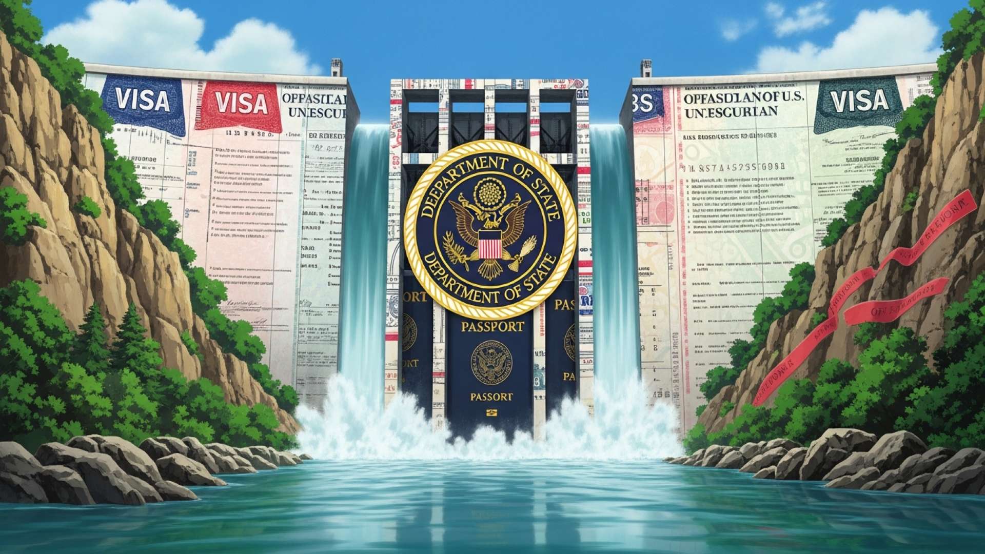 Estados Unidos prohíbe los visados a 75 países