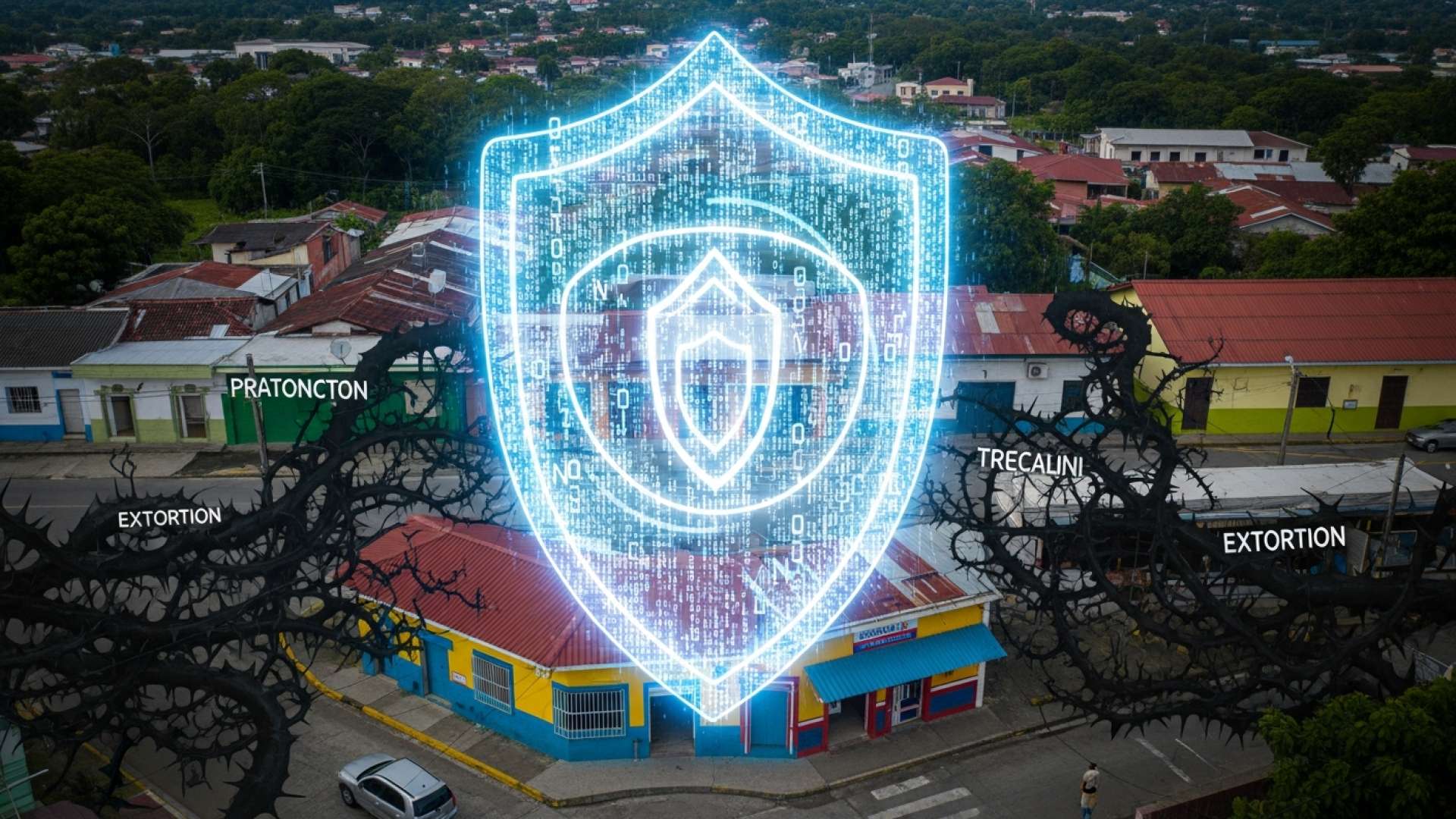 Red de extorsión violenta neutralizada en una redada policial en Matina