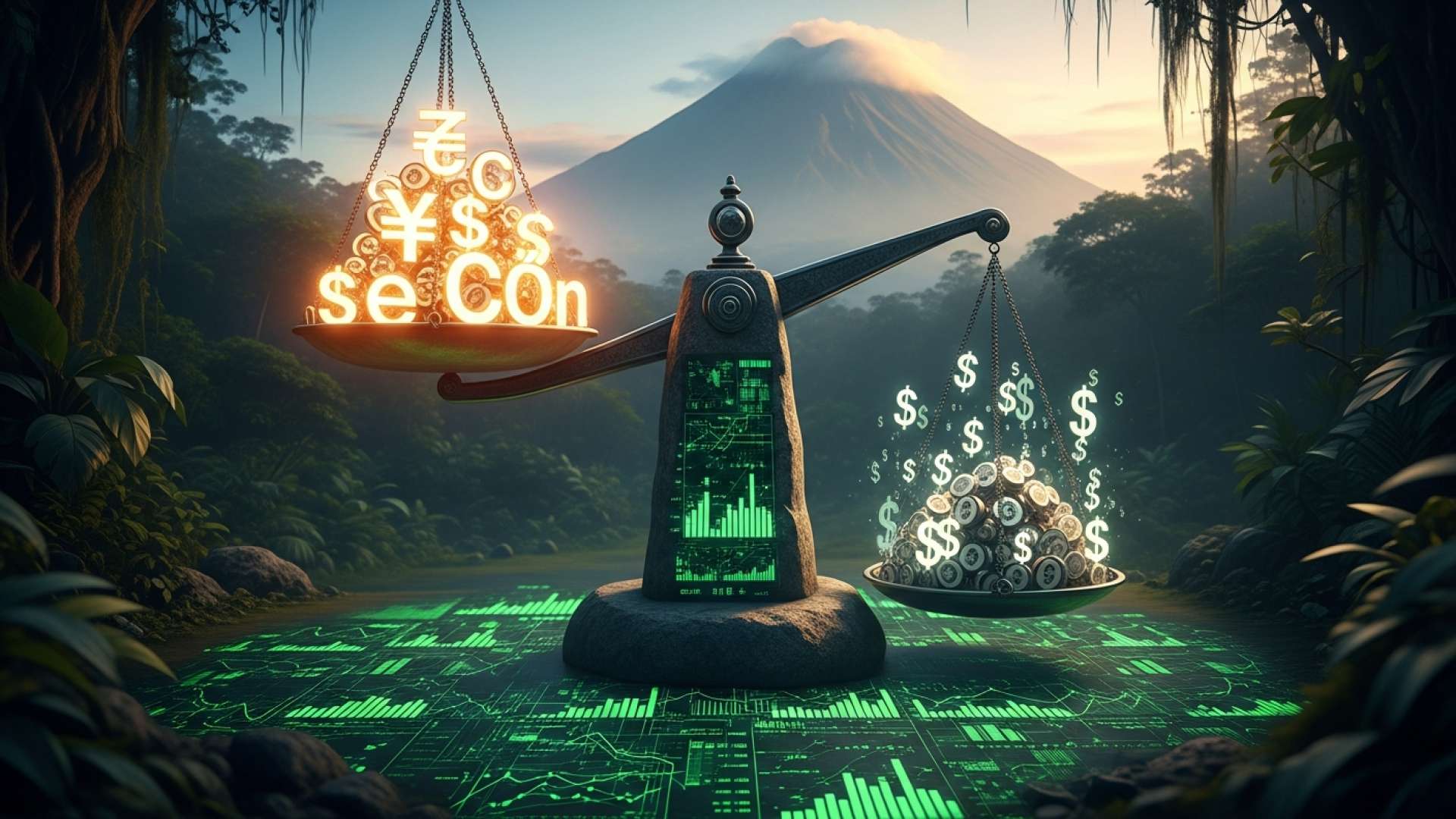 El Colón sube mientras el dólar cae a mínimos históricos
