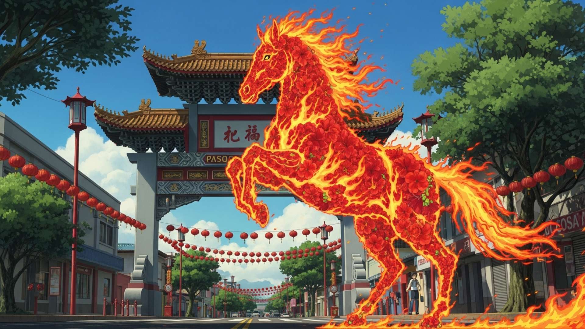 San José se enciende para celebrar el Año del Caballo de Fuego