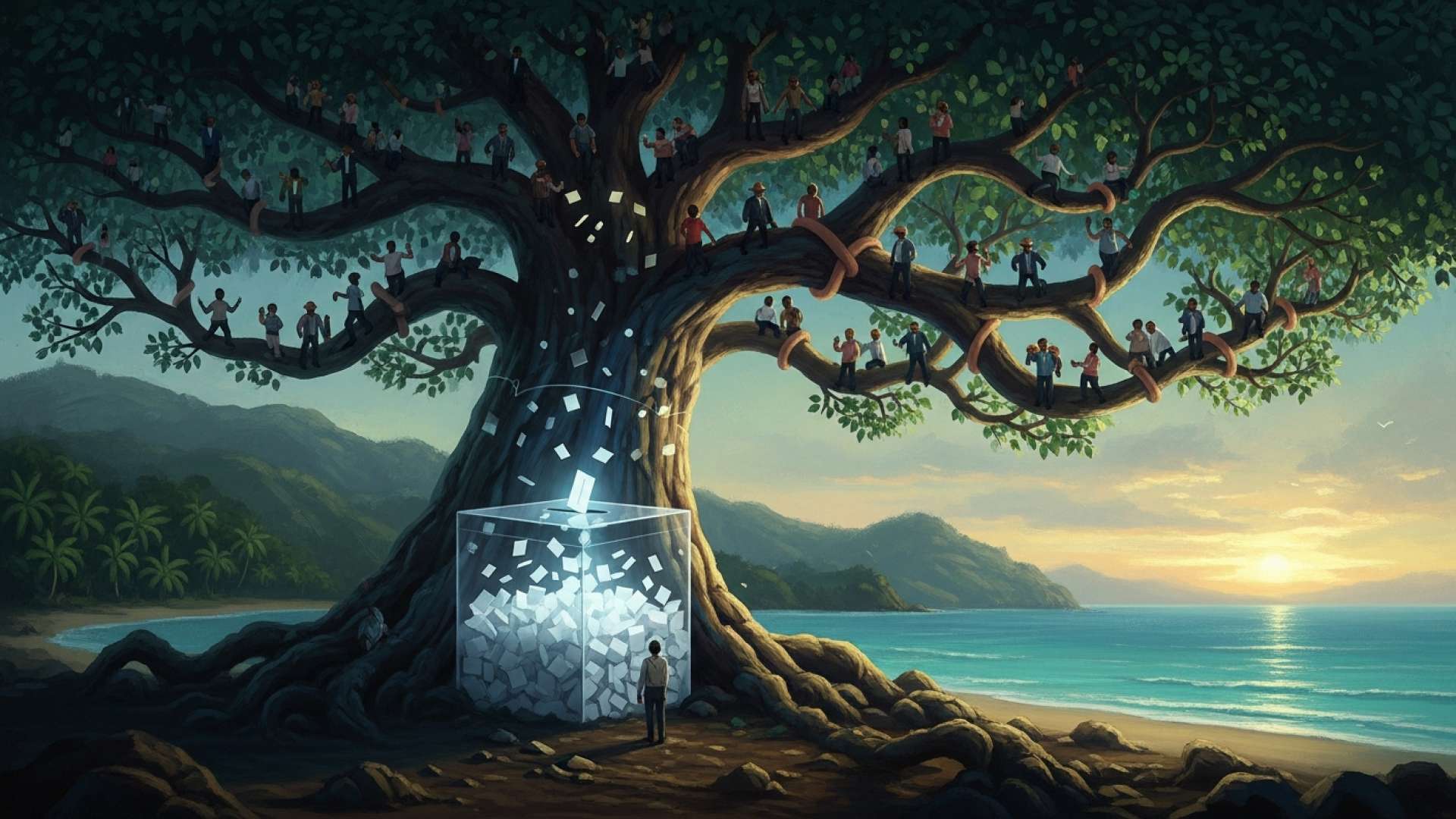 Alto clérigo insta a acudir a las urnas desde el colegio electoral de Limón