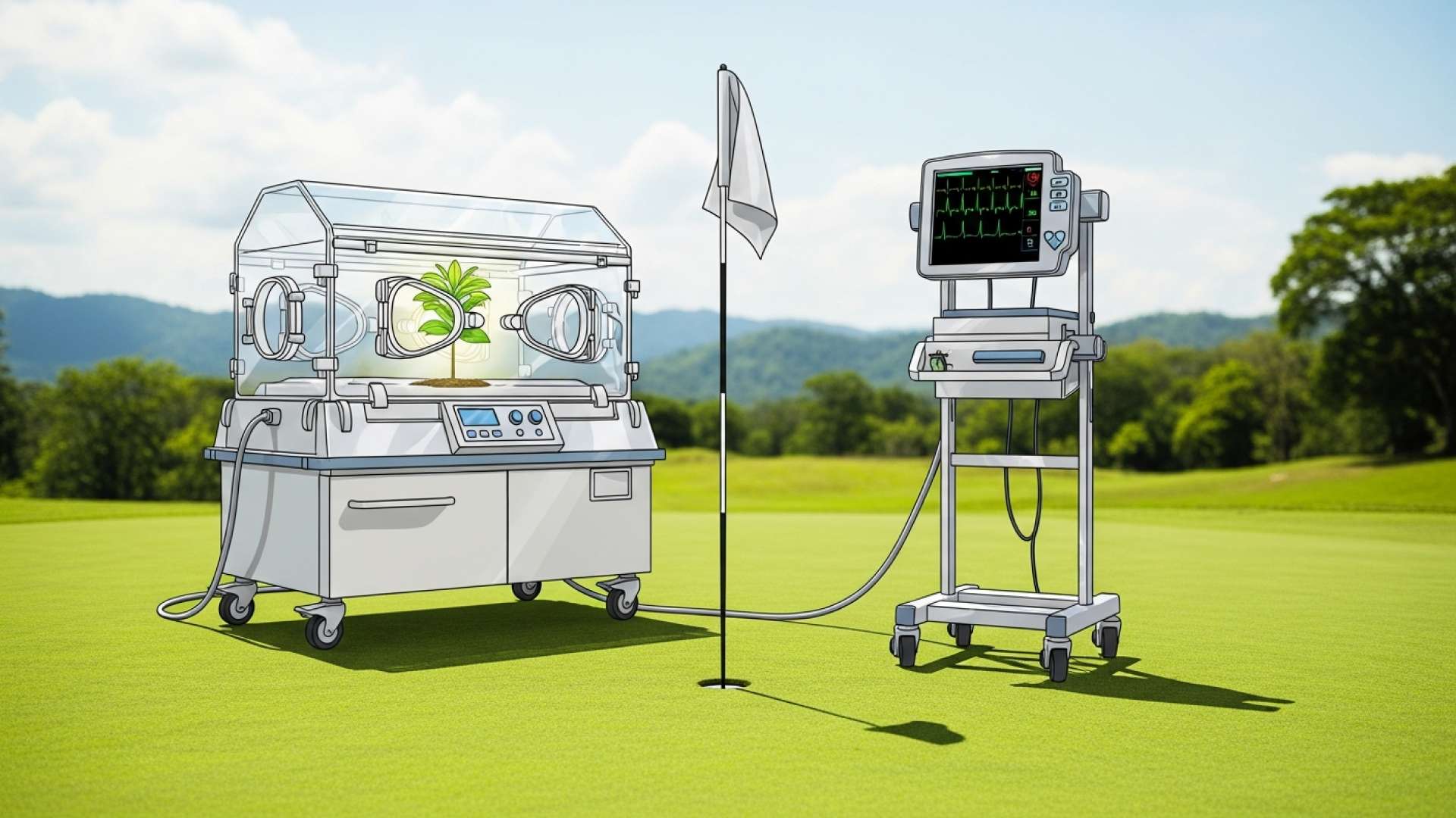 Los golfistas recaudan más de 171.000 dólares para equipos médicos pediátricos
