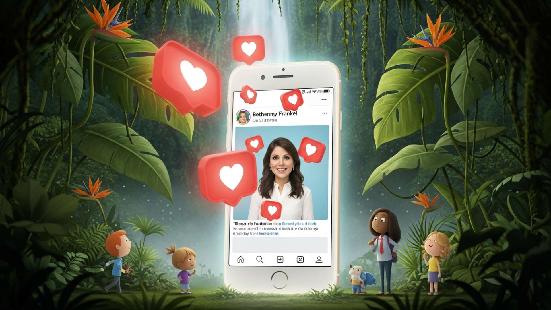 La magnate estadounidense Bethenny Frankel califica Costa Rica de pura magia