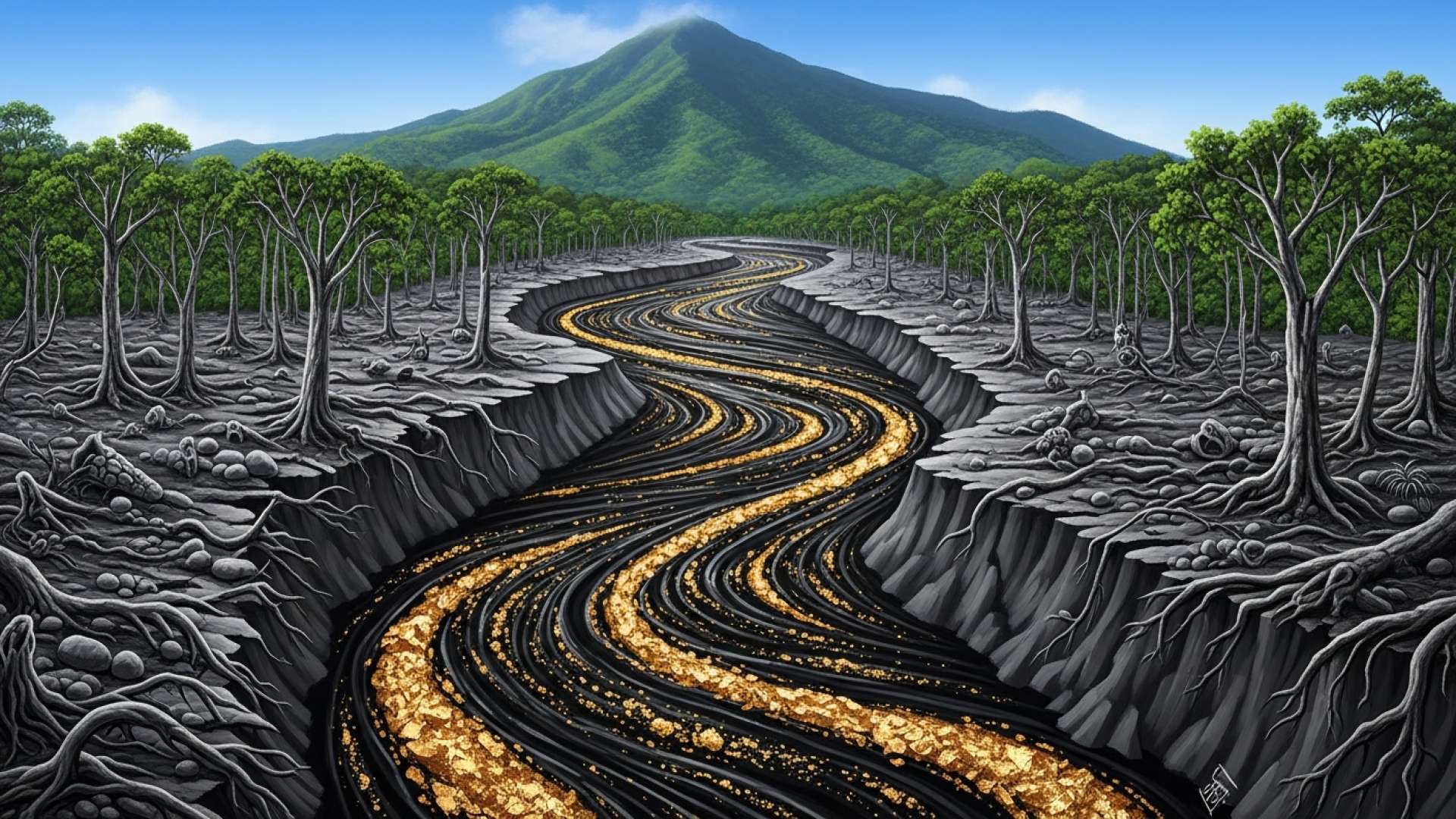 Costa Rica se asoma a una mina de oro de 10.000 millones de dólares mientras las operaciones ilegales causan estragos