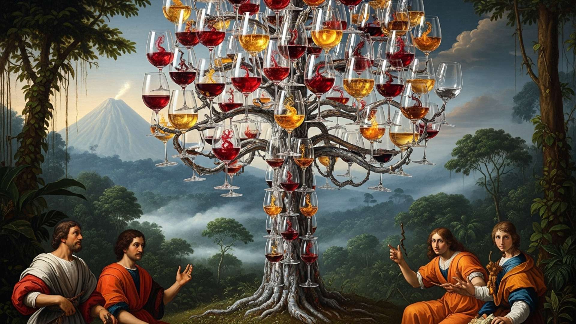 La forma del gusto Riedel demuestra el poder de la cristalería en San José