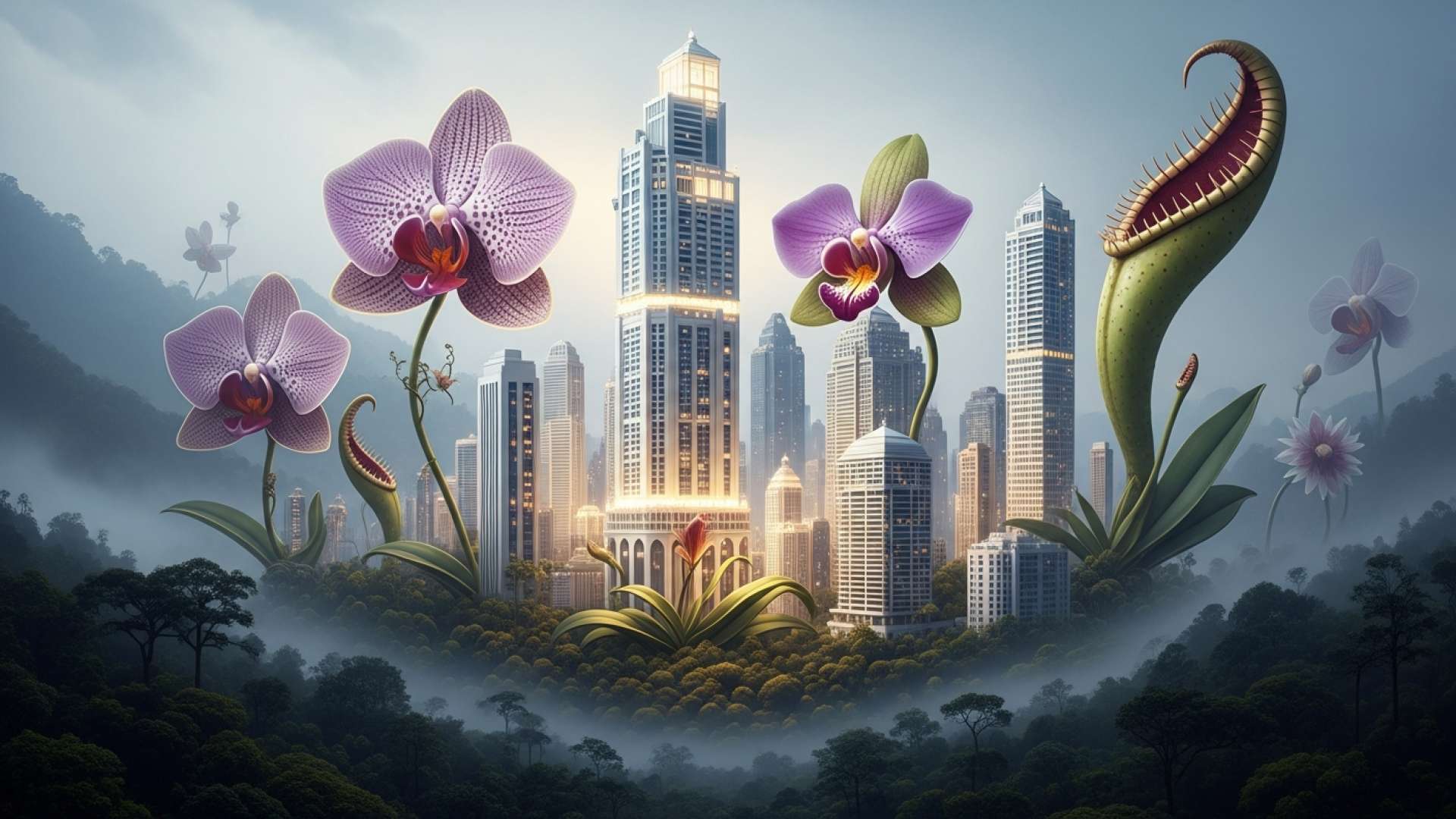 La flora exótica transforma el pueblo de Escazú con la Feria Inaugural de Plantas