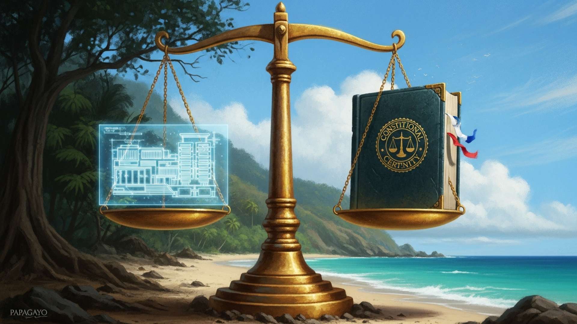 El Tribunal Superior limita la paralización de la urbanización de Papagayo