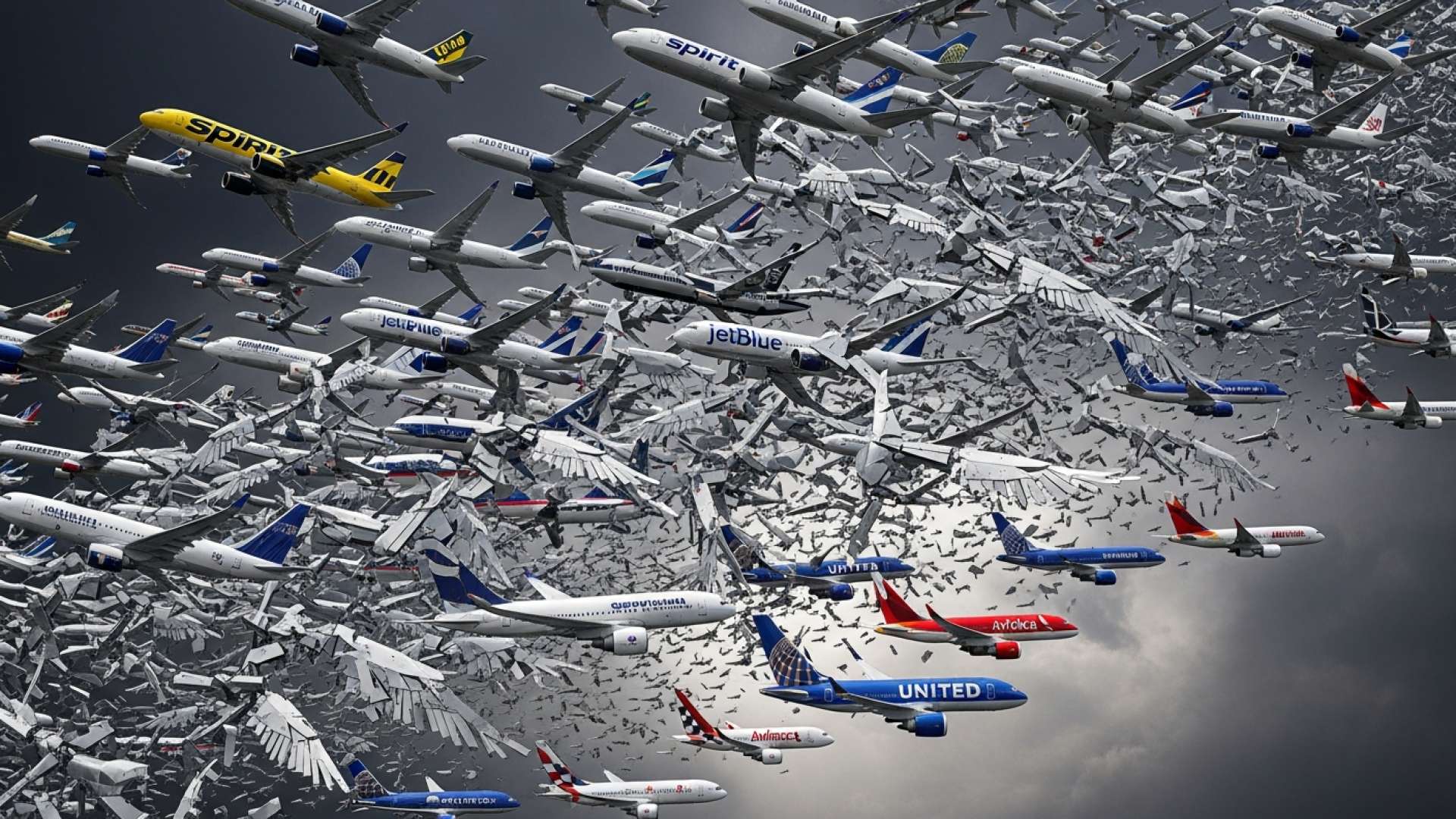 Aerolíneas rivales lanzan tarifas de rescate tras la quiebra de Spirit Airlines