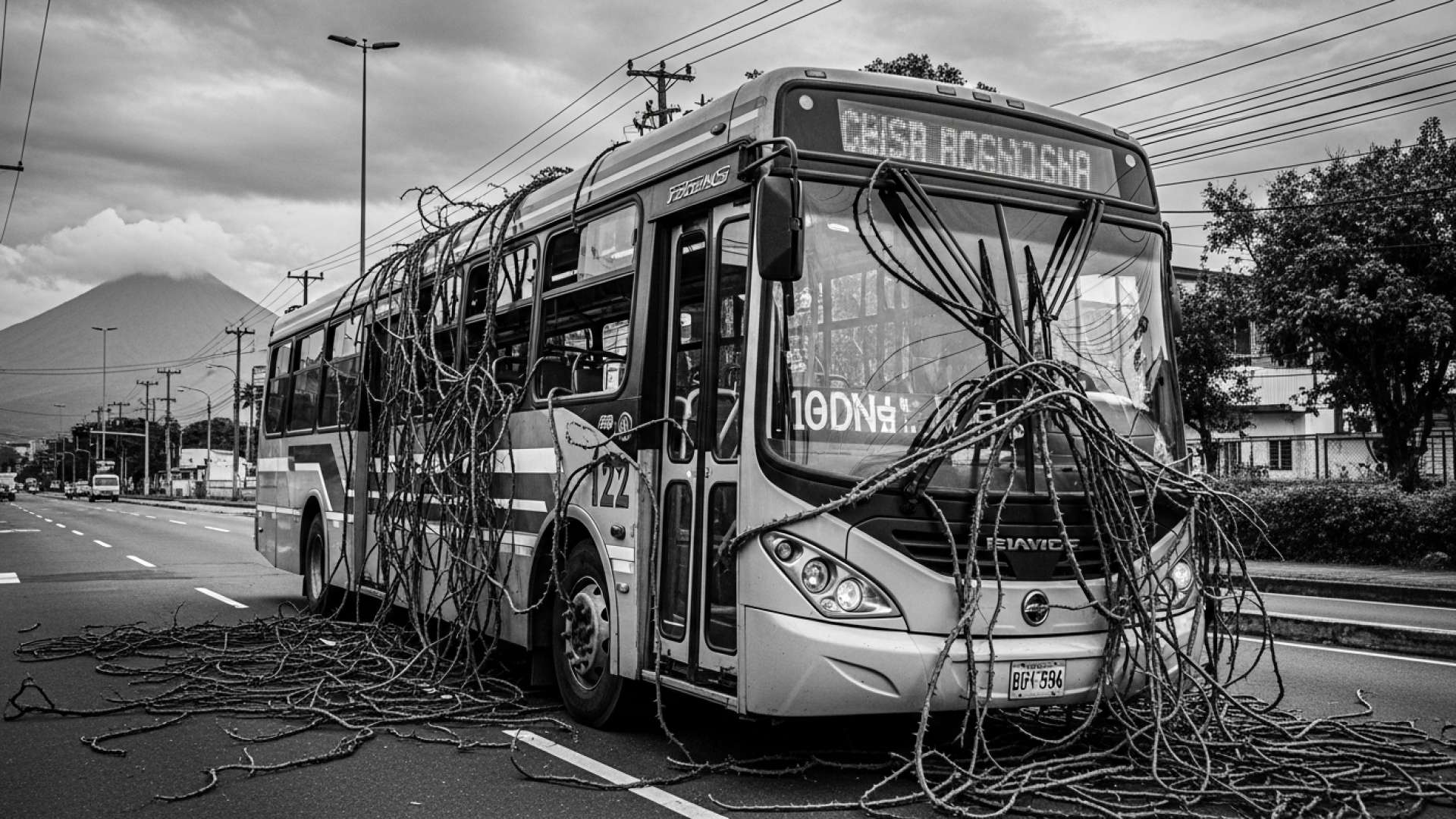 Graves averías en el servicio de autobuses San José Cartago