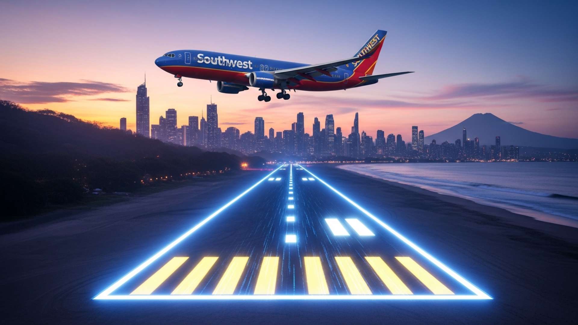 Southwest Airlines estrena nueva ruta estacional a Guanacaste