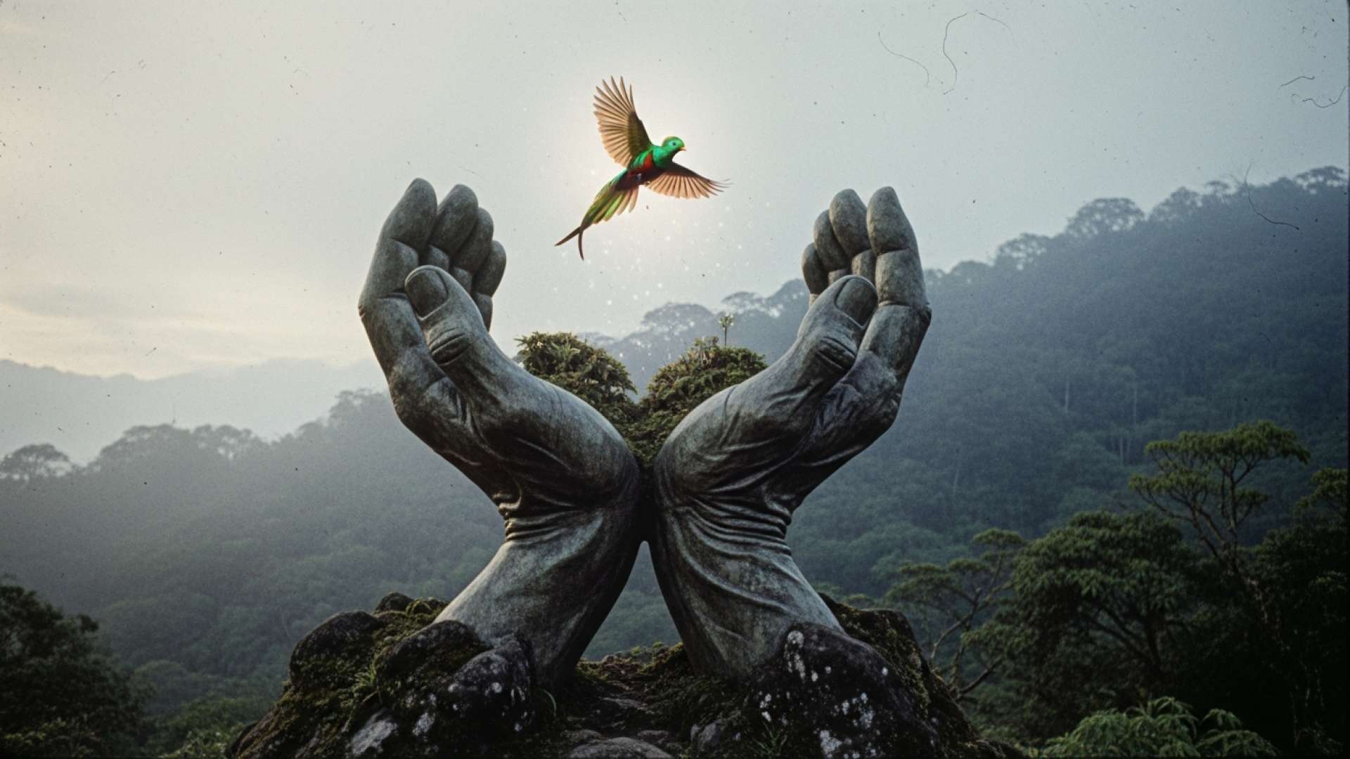 La obra de un artista costarricense impulsa la causa del envejecimiento digno