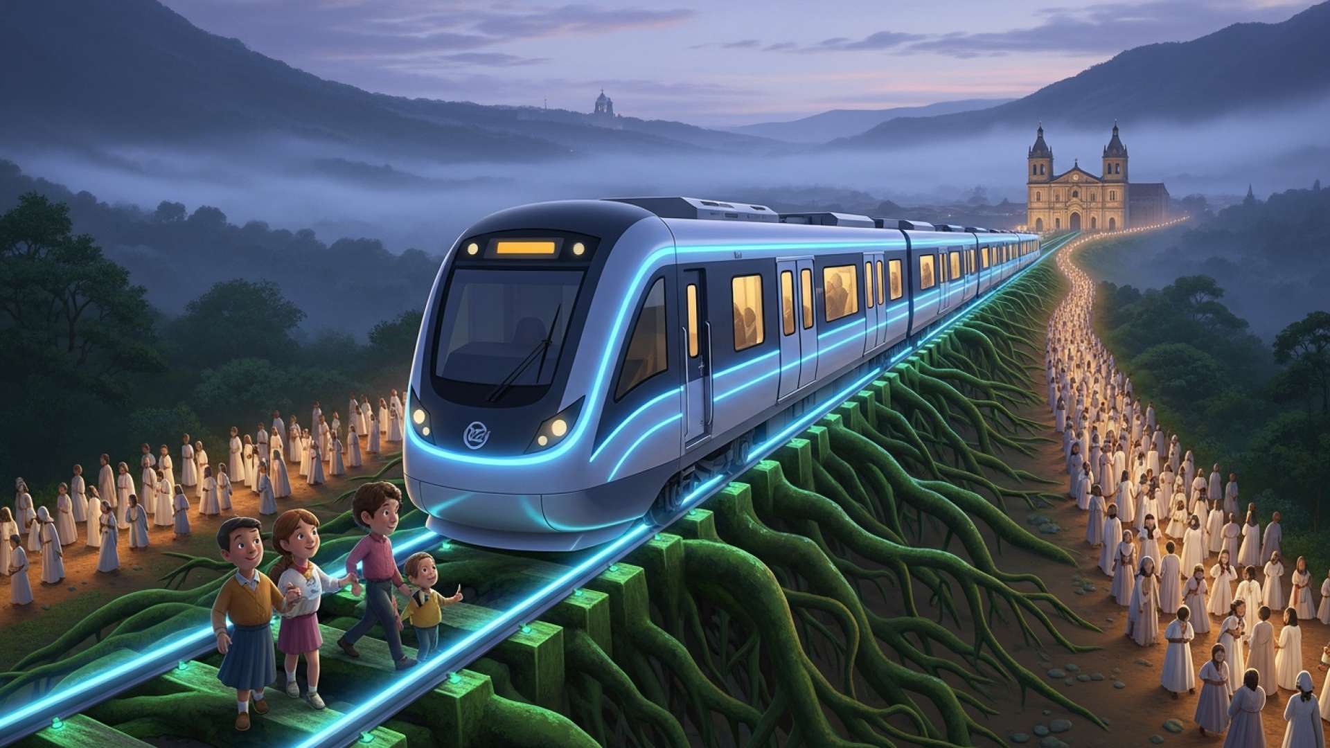 INCOFER lanza servicio de tren ininterrumpido de 27 horas para la romería costarricense