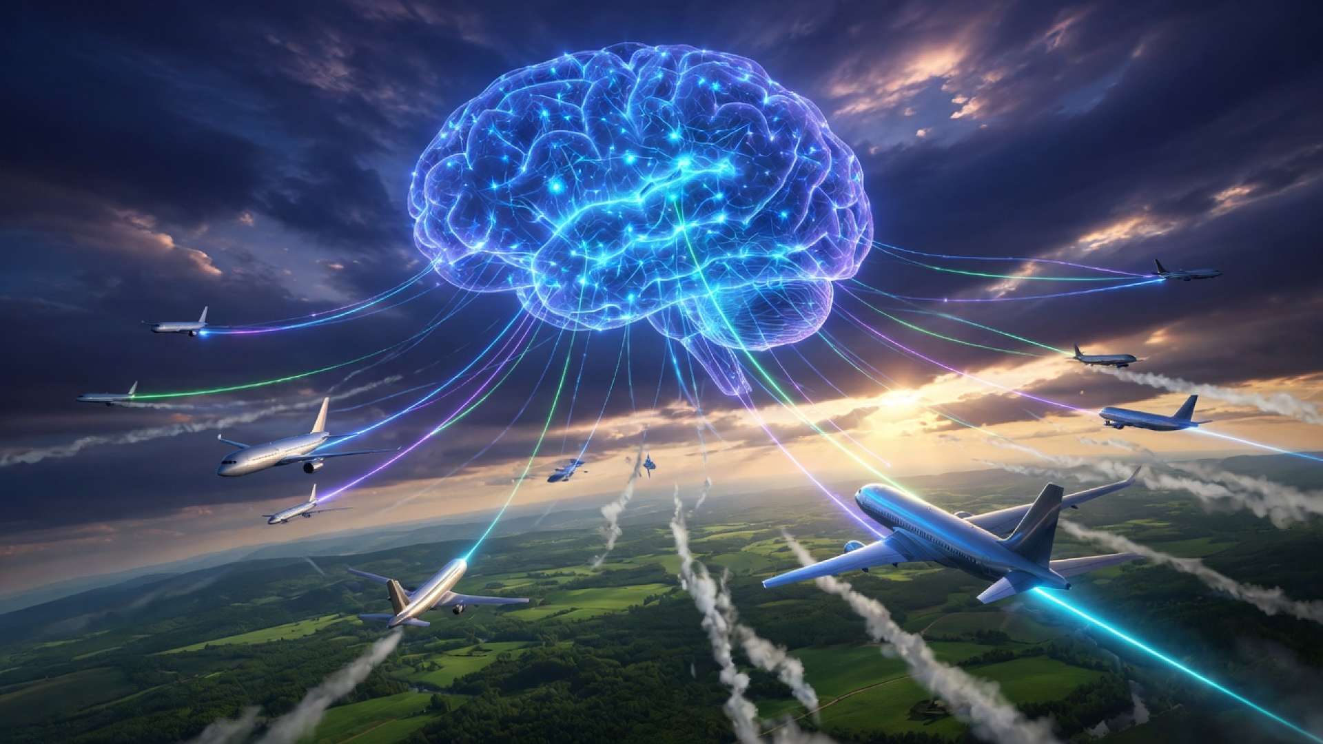 Google lidera consorcio para combatir impacto climático de la aviación mediante rutas de vuelo con inteligencia artificial
