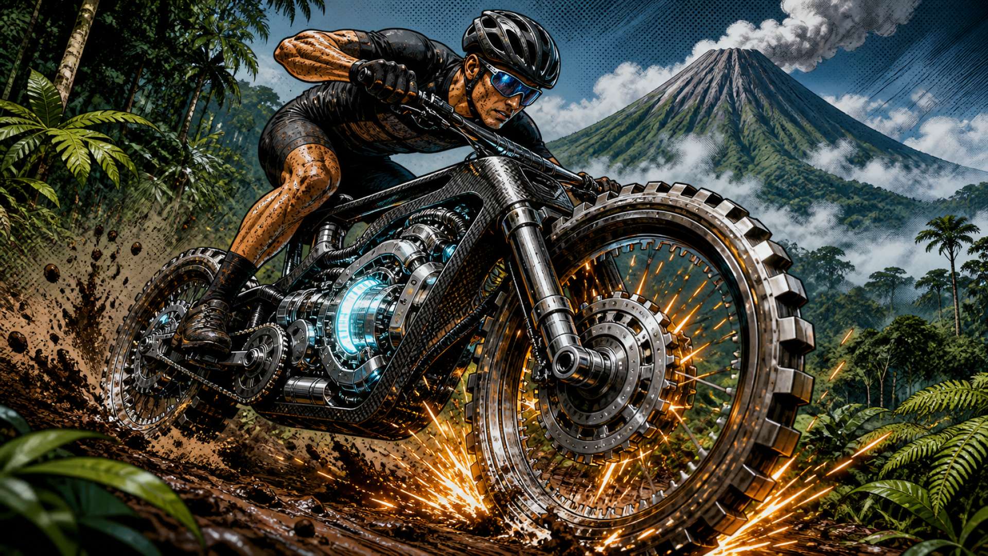 Luis Mejía Destruye Récord en el Exigente Desafío MTB Puro Motor