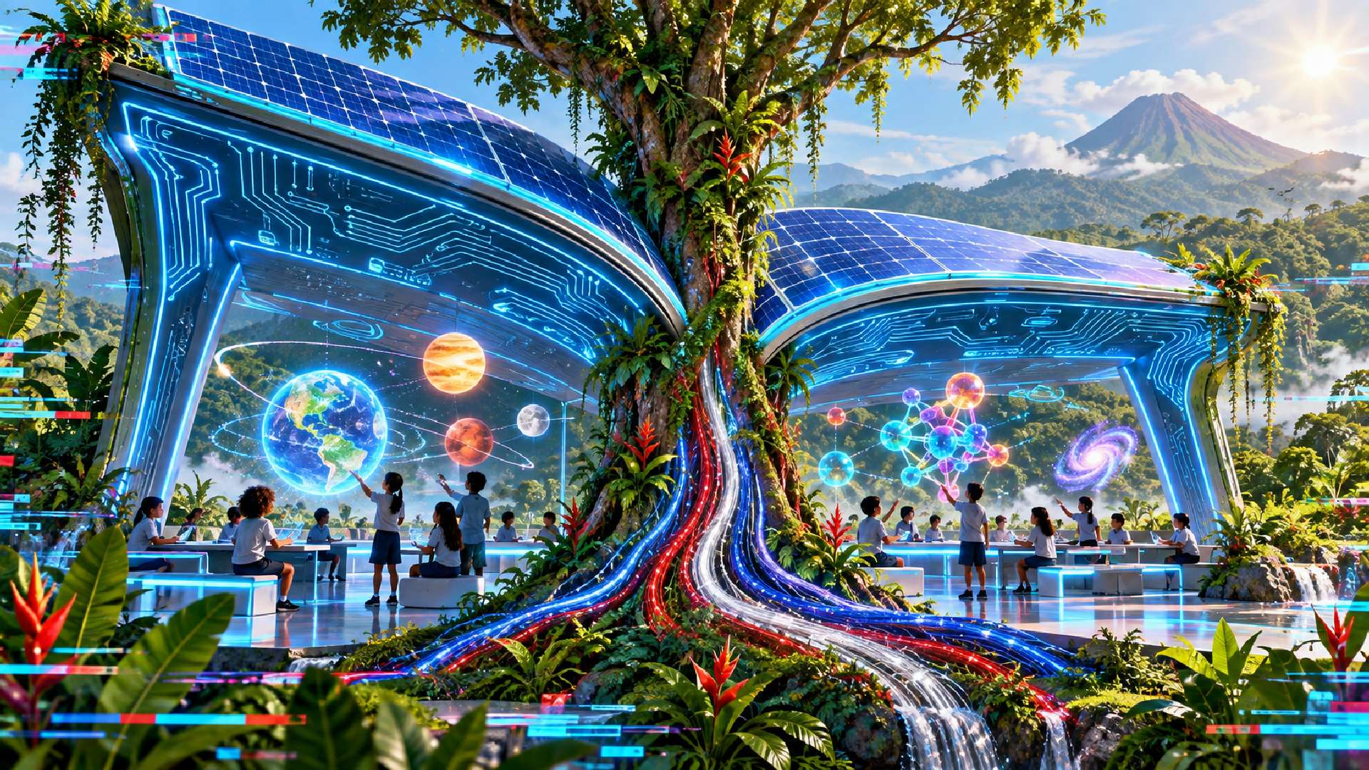 Costa Rica combina la innovación tecnológica y el orgullo cívico para moldear el futuro de la educación