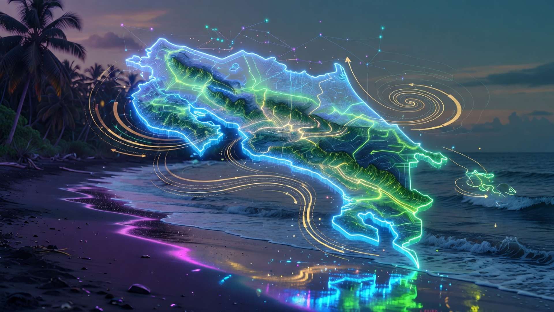 Costa Rica lanza innovadora mapa interactivo para mostrar su patrimonio natural y cultural mundial