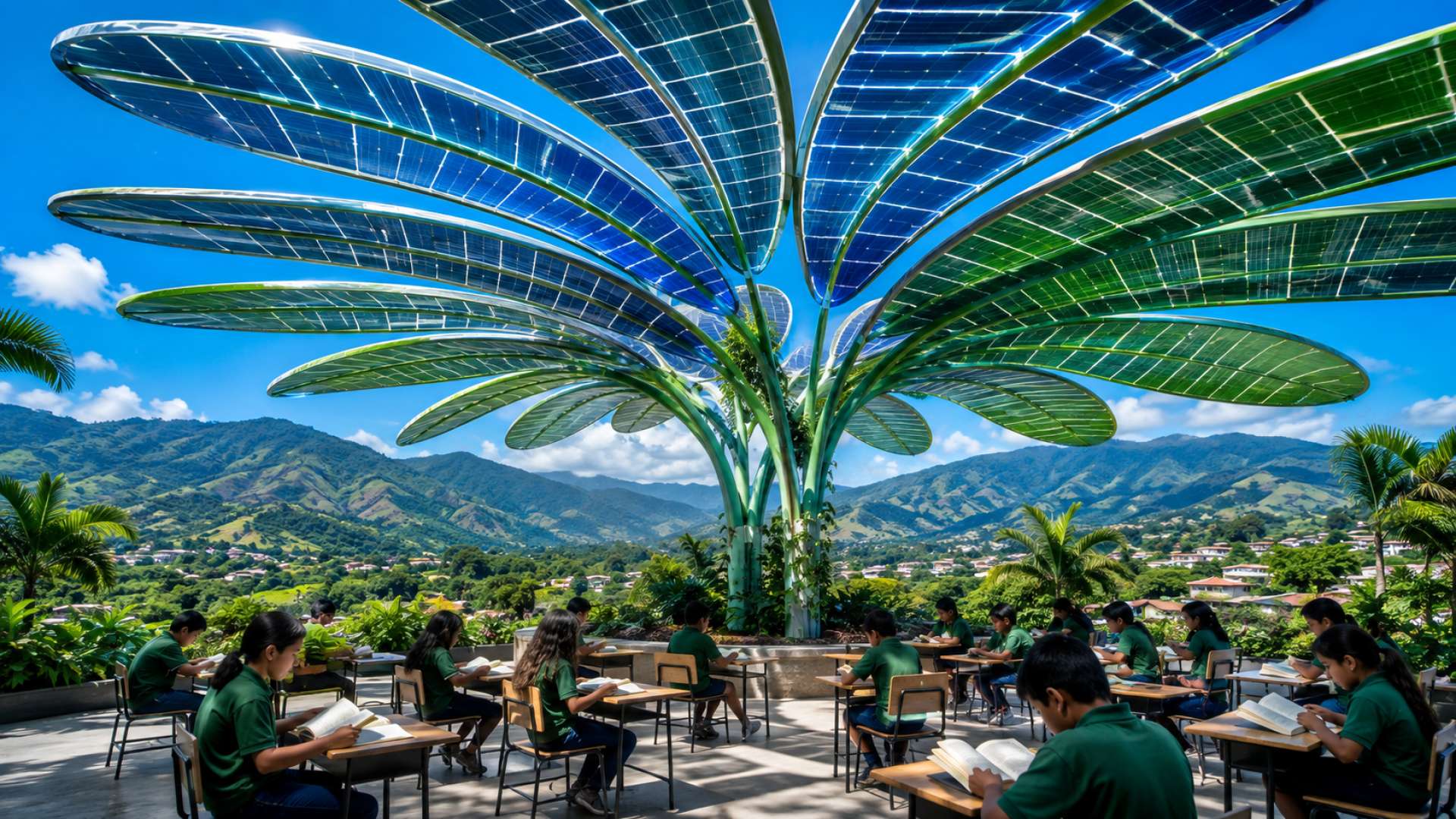 Escuela costarricense logra mejor enfoque y sostenibilidad mediante silencio digital y energía solar